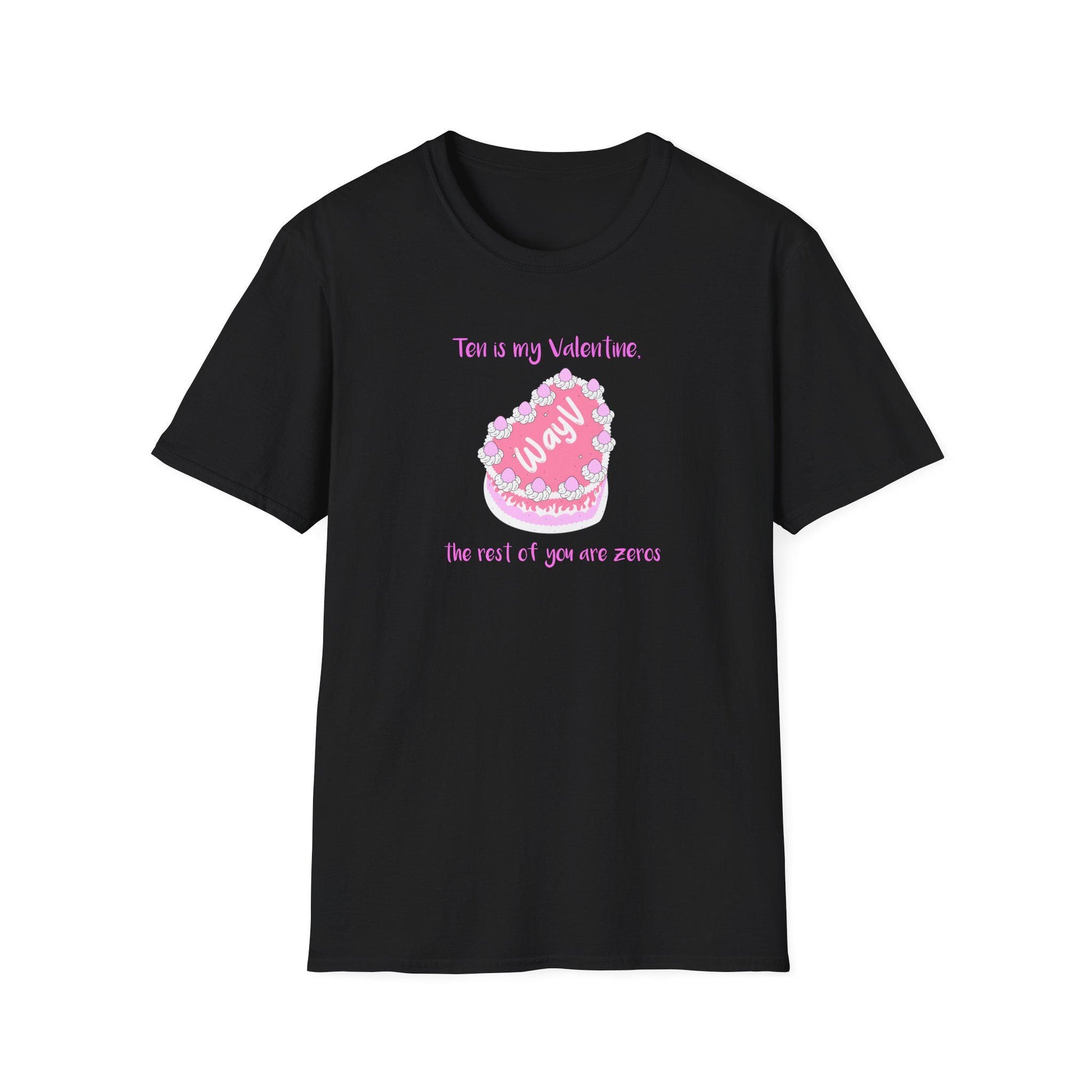WayV Kpop Shirt, Ten Valentine Tee, Fan Merch, Concert Outfit, Unisex Cotton T-Shirt