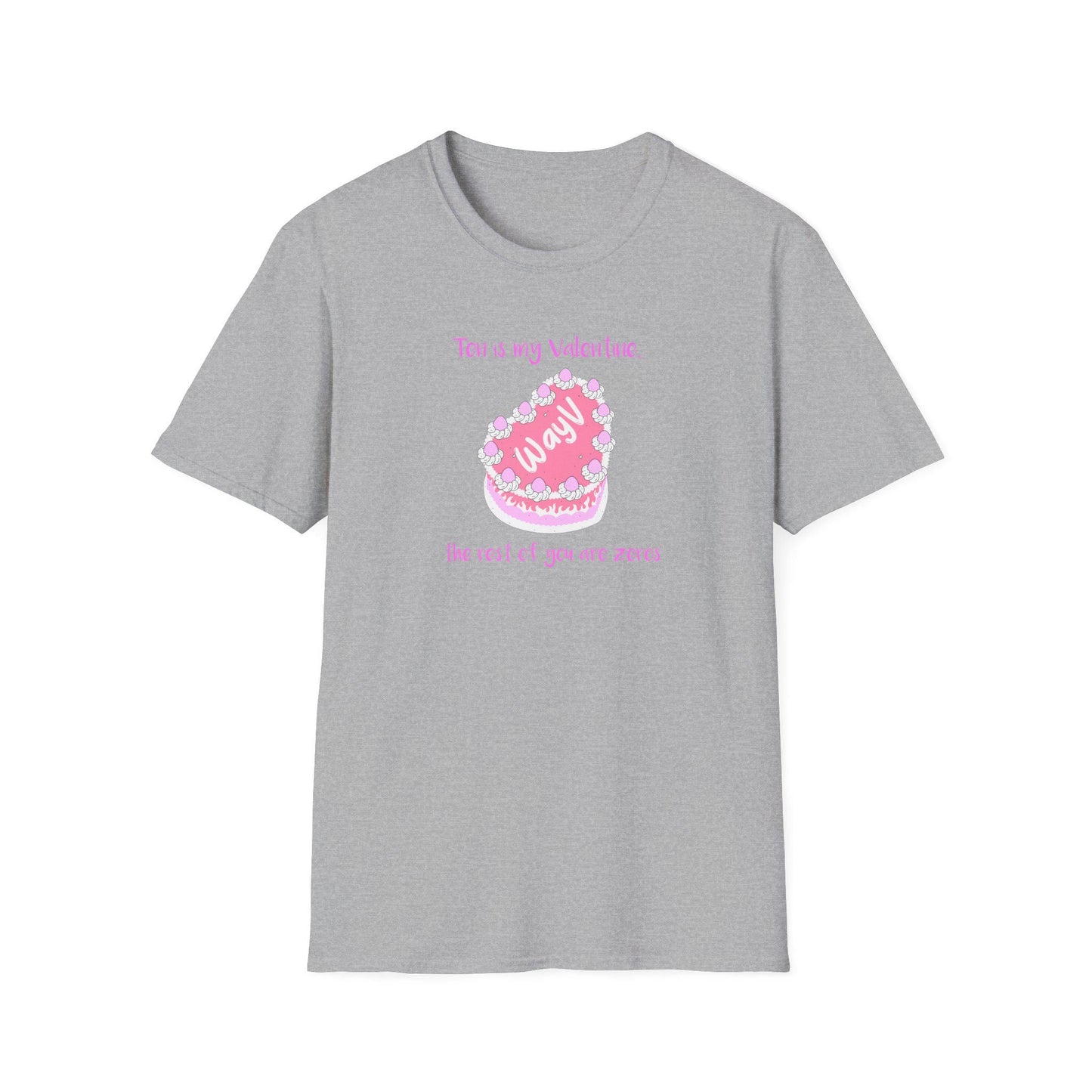 WayV Kpop Shirt, Ten Valentine Tee, Fan Merch, Concert Outfit, Unisex Cotton T-Shirt