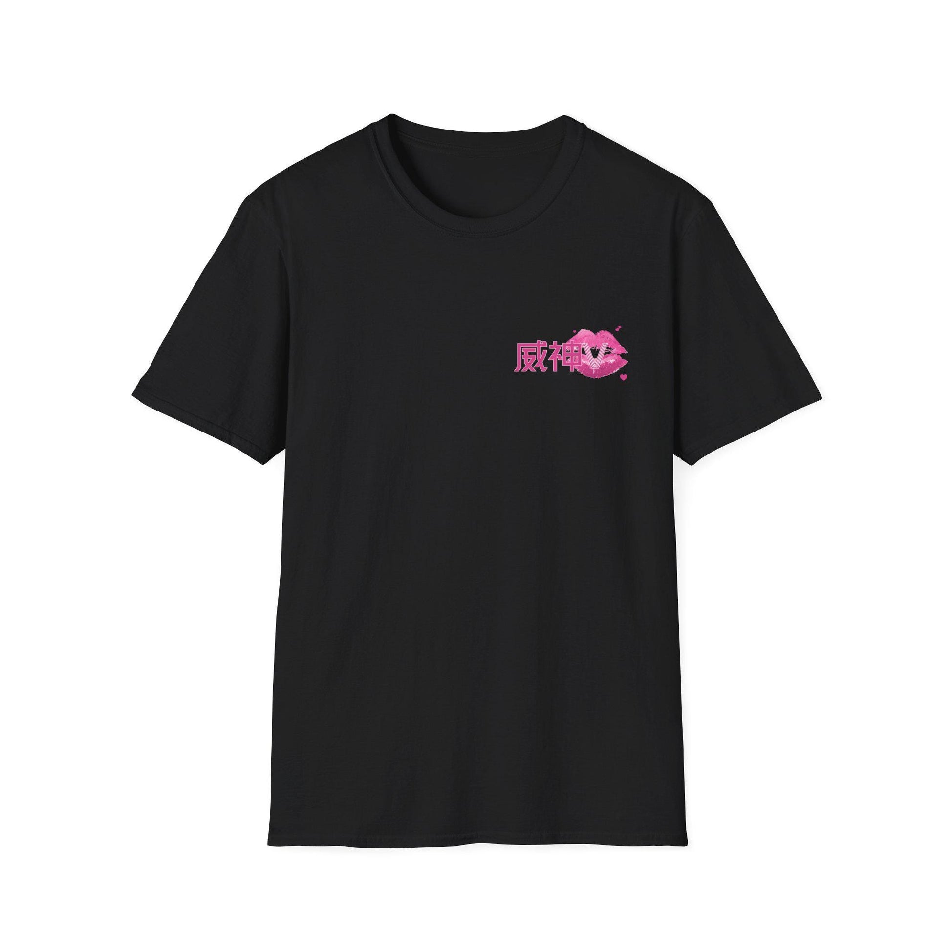 WayV Kpop Shirt, Logo Lipstick Kiss Tee, Aesthetic Outfit, Fan Merch, Unisex Cotton T-Shirt