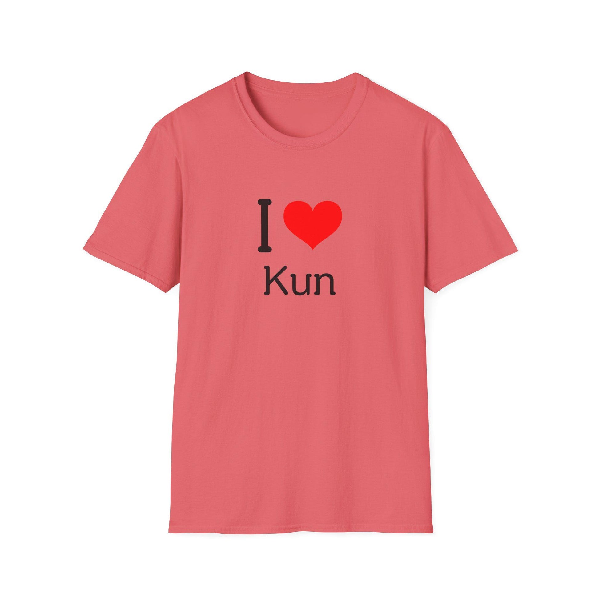 WayV Kpop Shirt, I Love Kun Tee, Fan Gift, Concert Outfit, Unisex Cotton T-Shirt