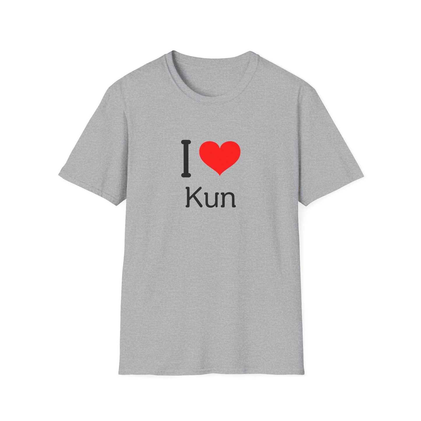 WayV Kpop Shirt, I Love Kun Tee, Fan Gift, Concert Outfit, Unisex Cotton T-Shirt
