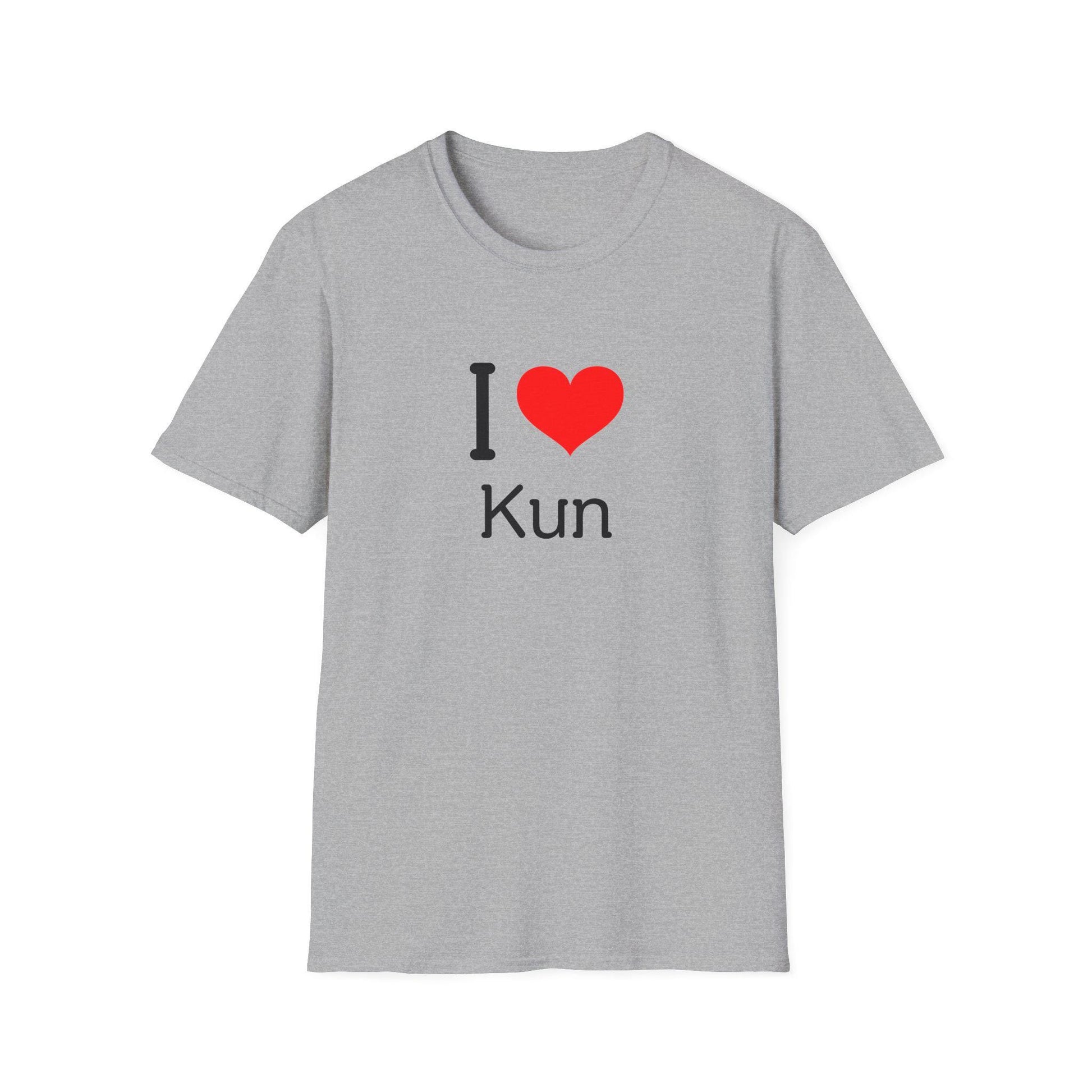 WayV Kpop Shirt, I Love Kun Tee, Fan Gift, Concert Outfit, Unisex Cotton T-Shirt