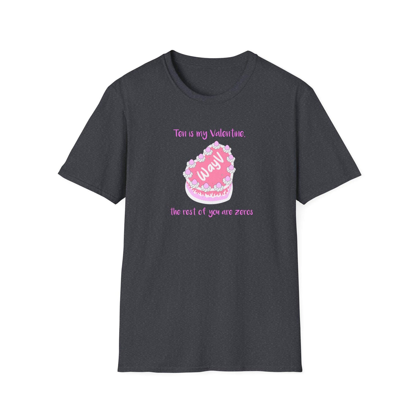 WayV Kpop Shirt, Ten Valentine Tee, Fan Merch, Concert Outfit, Unisex Cotton T-Shirt