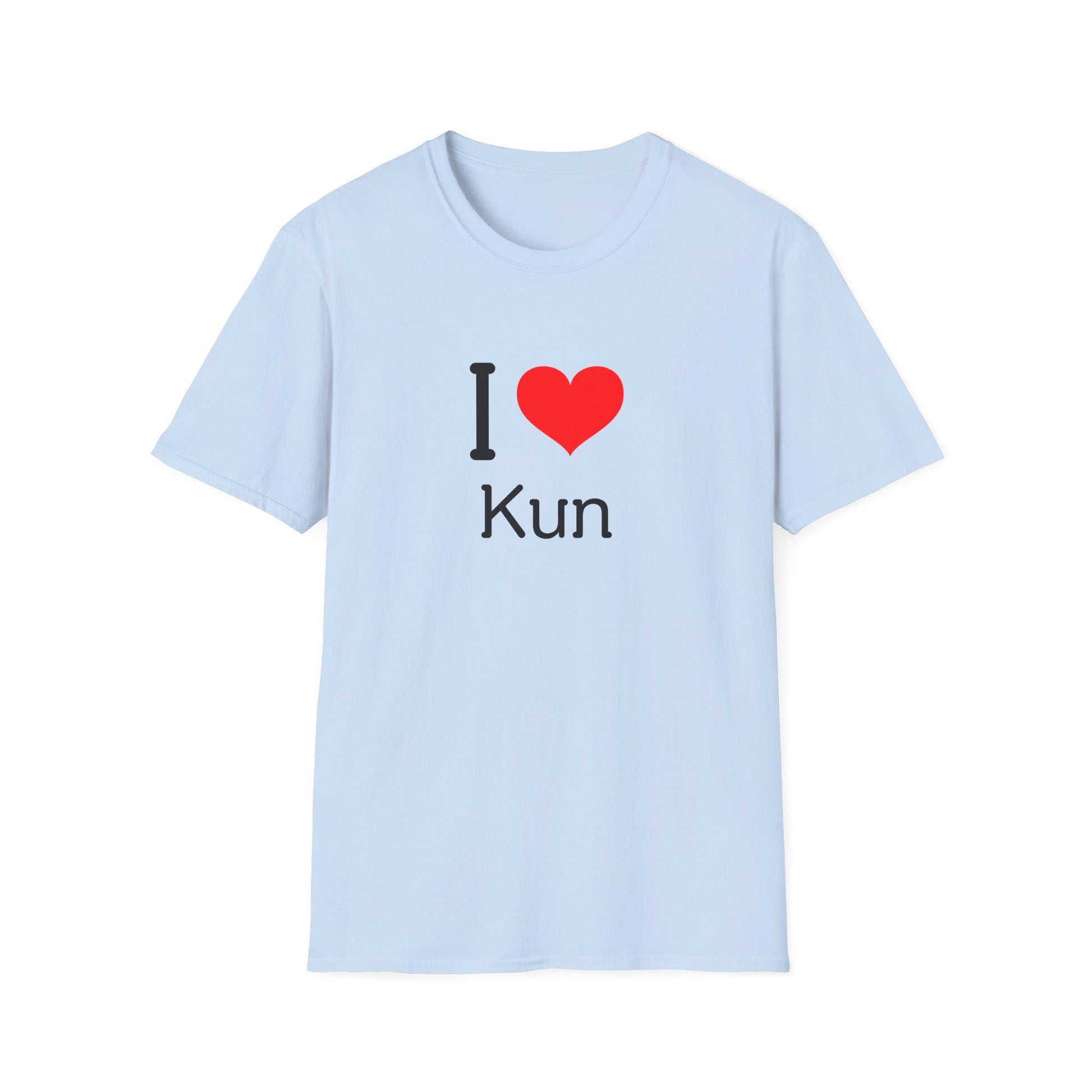 WayV Kpop Shirt, I Love Kun Tee, Fan Gift, Concert Outfit, Unisex Cotton T-Shirt