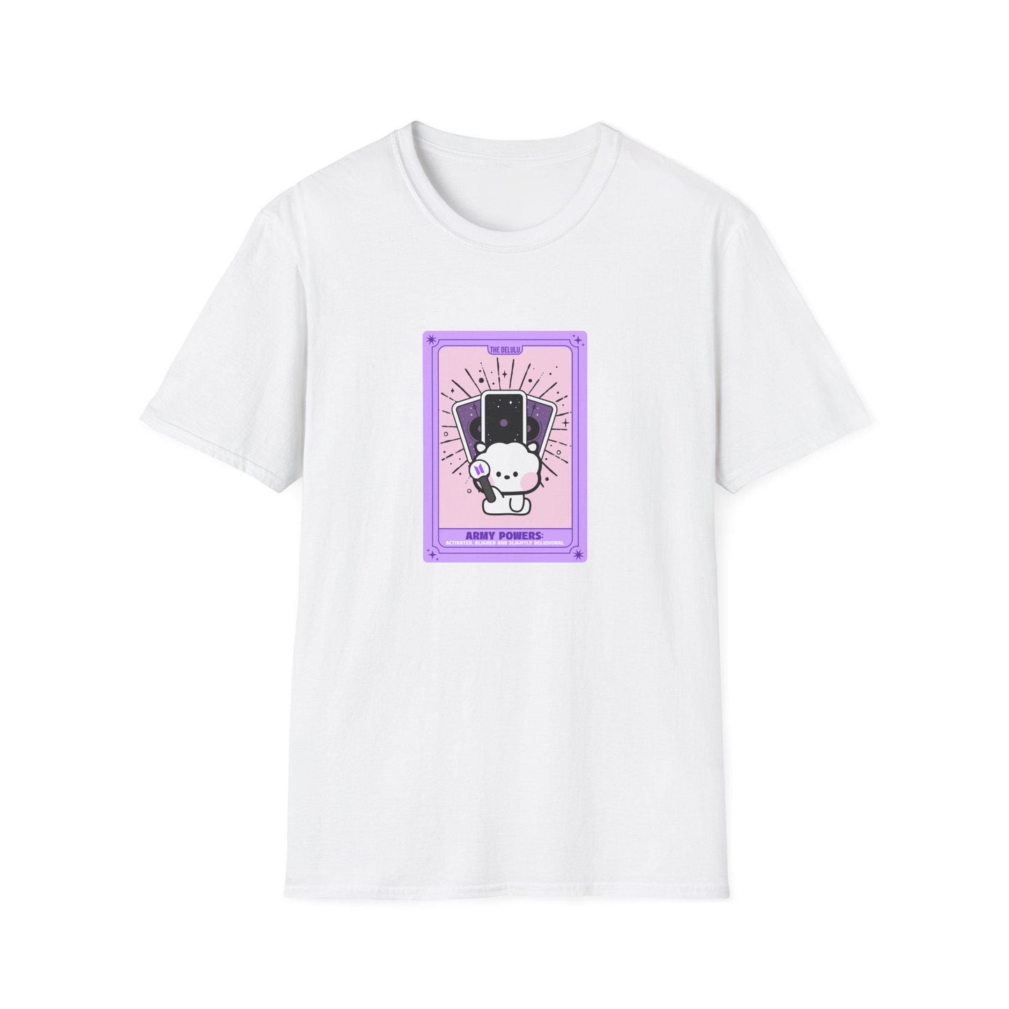 BTS Kpop Shirt, BT21 RJ Tarot Tee, Army Fan Merch, Concert Outfit, Unisex Cotton T-Shirt