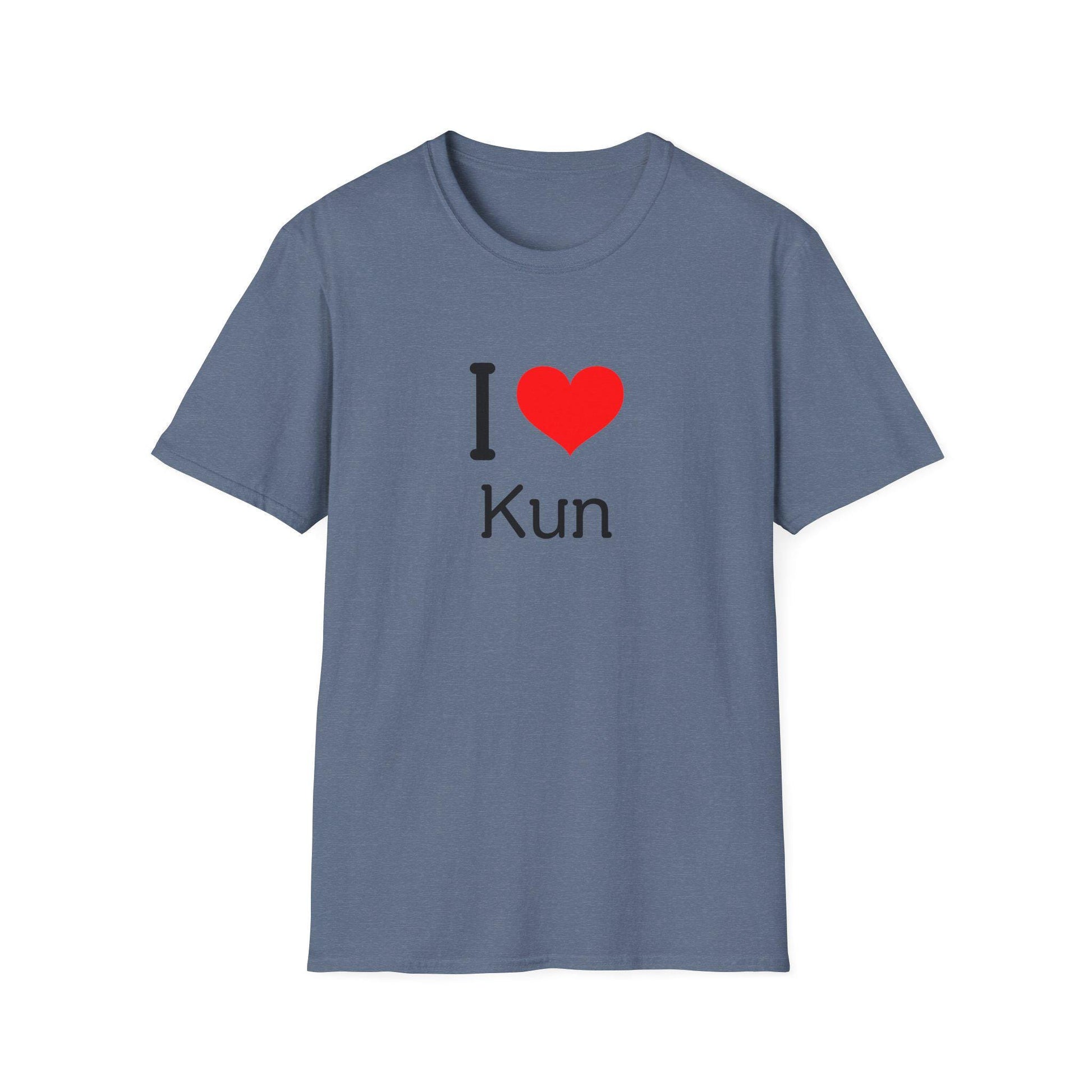 WayV Kpop Shirt, I Love Kun Tee, Fan Gift, Concert Outfit, Unisex Cotton T-Shirt