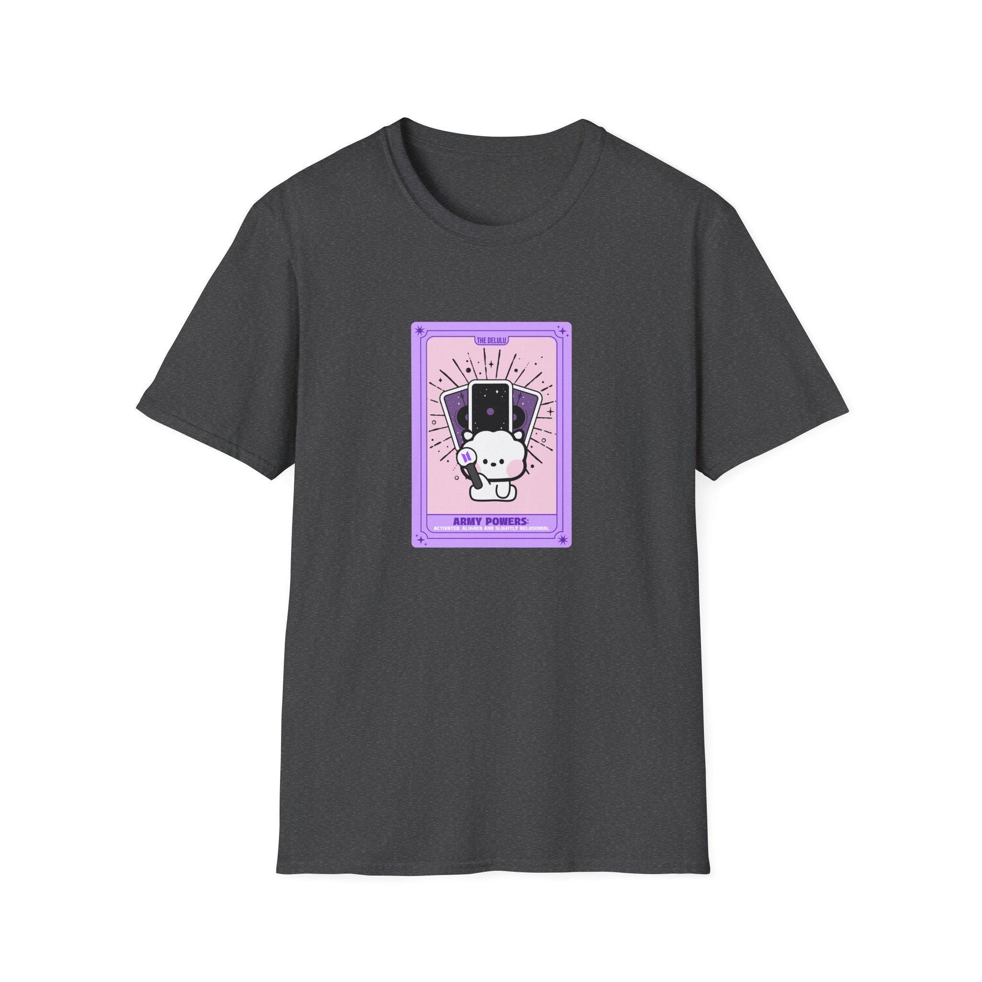 BTS Kpop Shirt, BT21 RJ Tarot Tee, Army Fan Merch, Concert Outfit, Unisex Cotton T-Shirt
