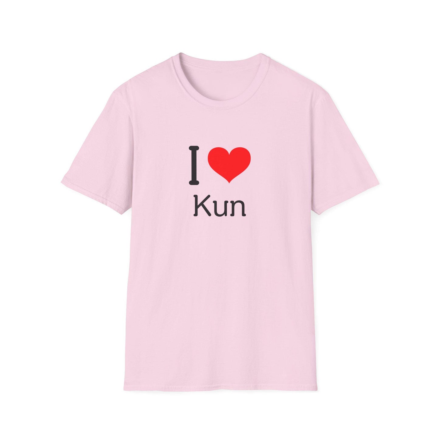 WayV Kpop Shirt, I Love Kun Tee, Fan Gift, Concert Outfit, Unisex Cotton T-Shirt
