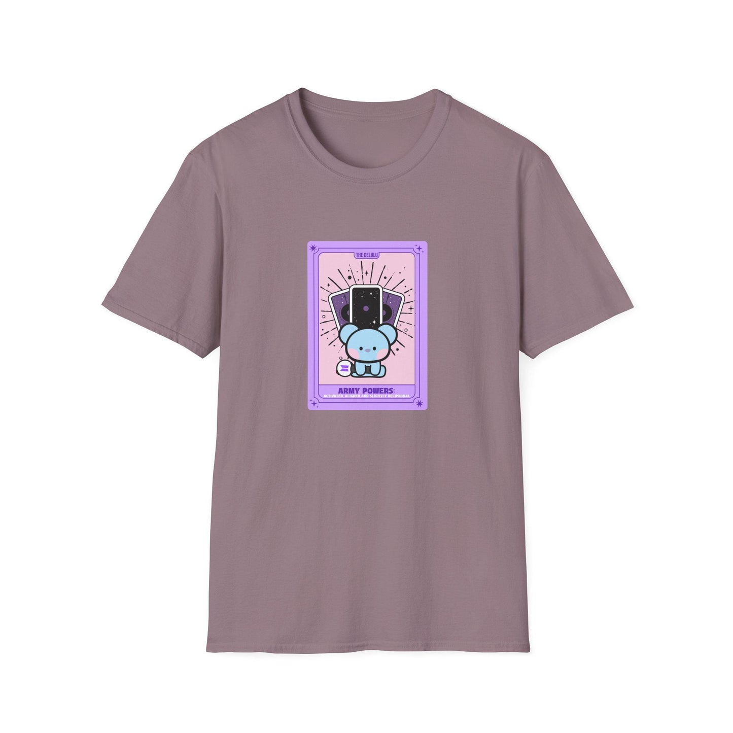 BTS Kpop Shirt, BT21 Koya Tarot Design, Fan Gift, Concert Outfit Tee, Unisex Cotton Top