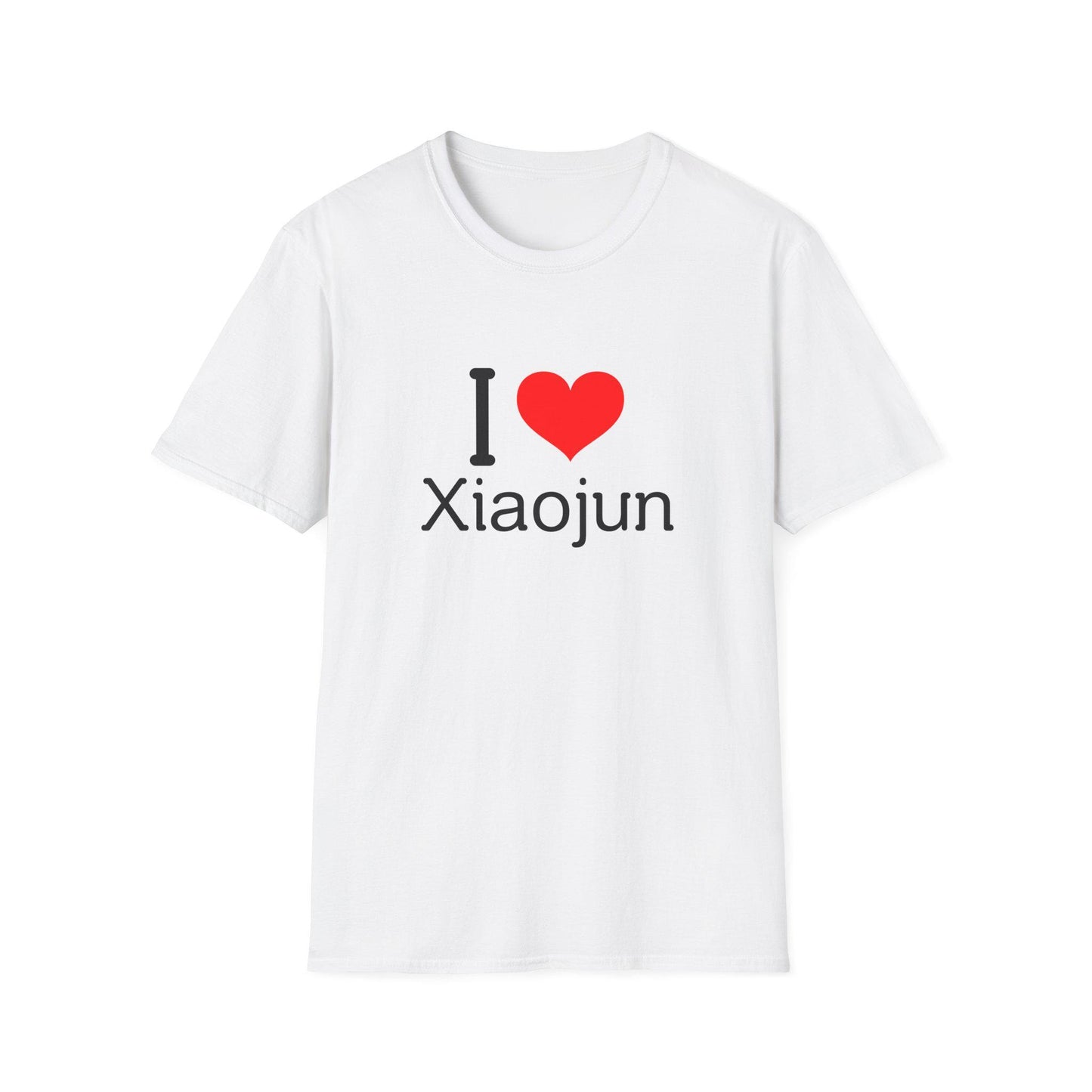 WayV Kpop Shirt, I Love Xiaojun Tee, Aesthetic Outfit, Fan Merch, Unisex Cotton T-Shirt