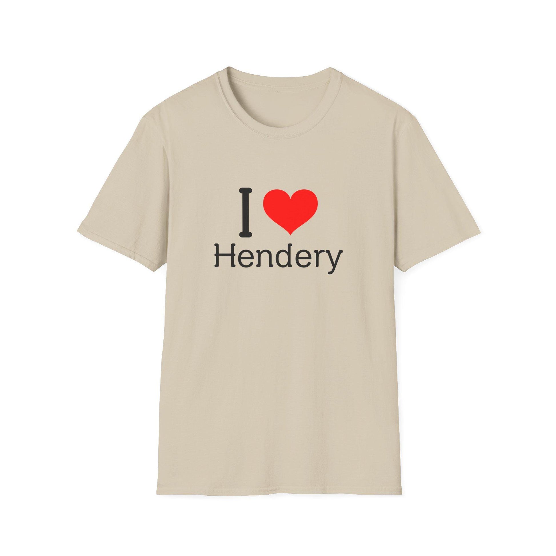 WayV Kpop Shirt, I Love Hendery Tee, Fan Gift, Concert Outfit, Unisex Cotton T-Shirt
