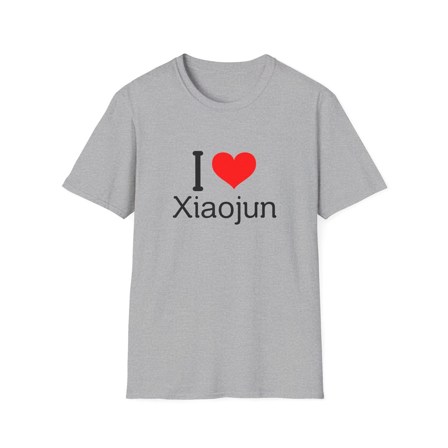 WayV Kpop Shirt, I Love Xiaojun Tee, Aesthetic Outfit, Fan Merch, Unisex Cotton T-Shirt