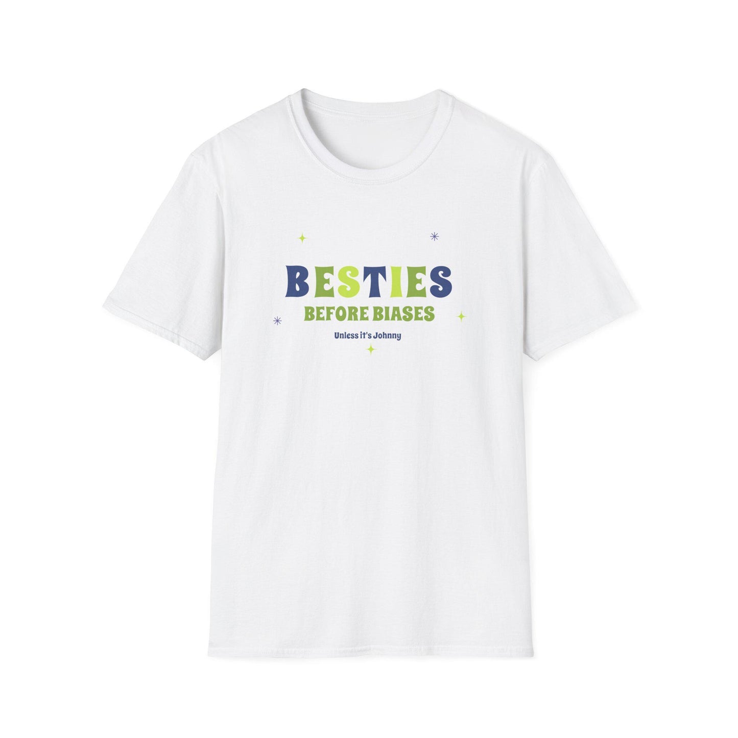 NCT127 Kpop Shirt, Johnny Besties Before Biases Tee, Aesthetic Outfit, Fan Merch, Unisex Cotton T-Shirt