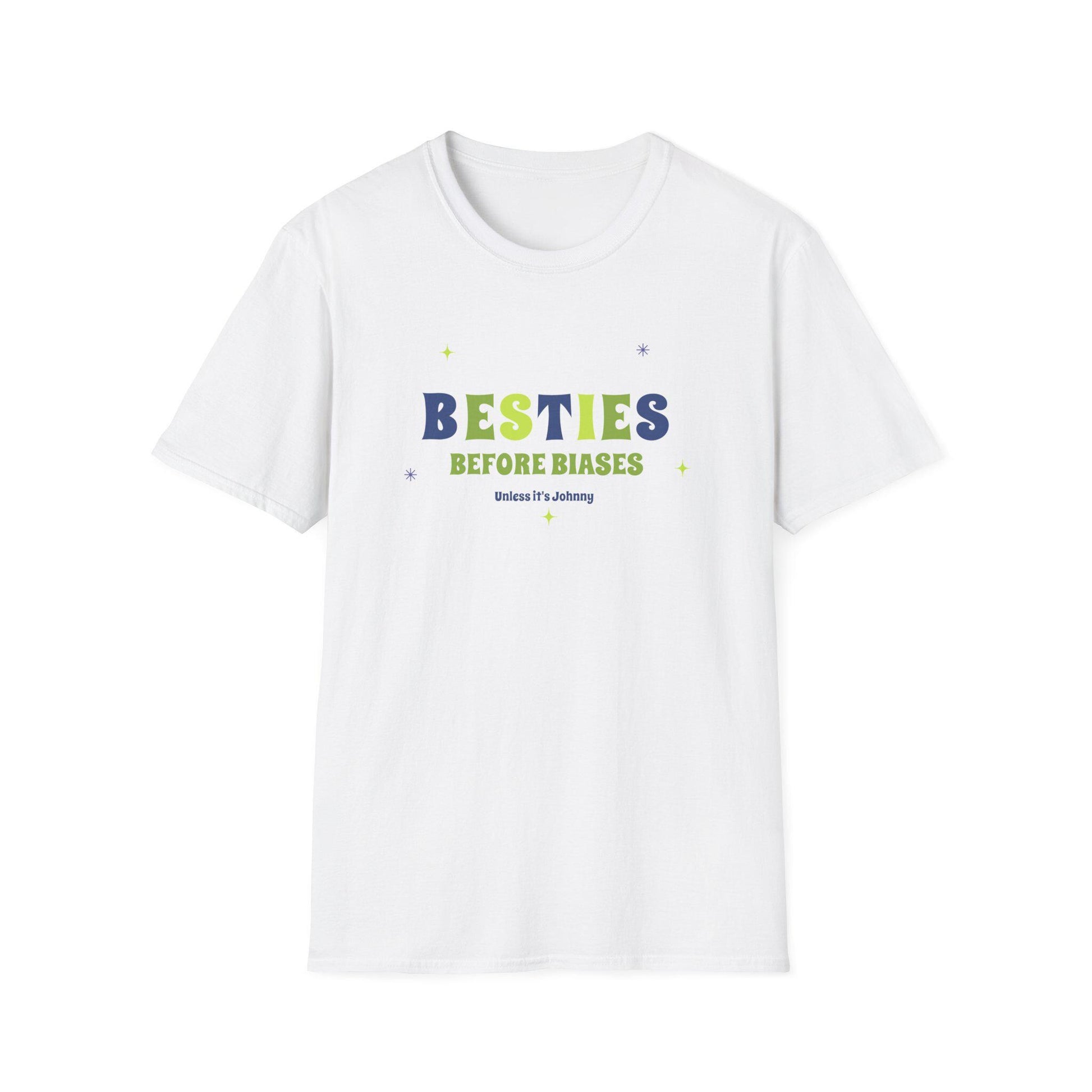 NCT127 Kpop Shirt, Johnny Besties Before Biases Tee, Aesthetic Outfit, Fan Merch, Unisex Cotton T-Shirt