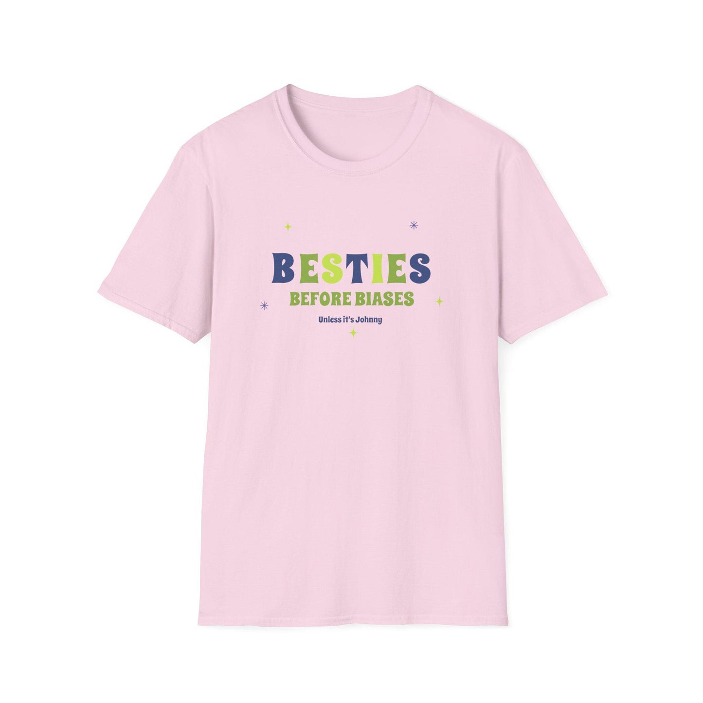 NCT127 Kpop Shirt, Johnny Besties Before Biases Tee, Aesthetic Outfit, Fan Merch, Unisex Cotton T-Shirt