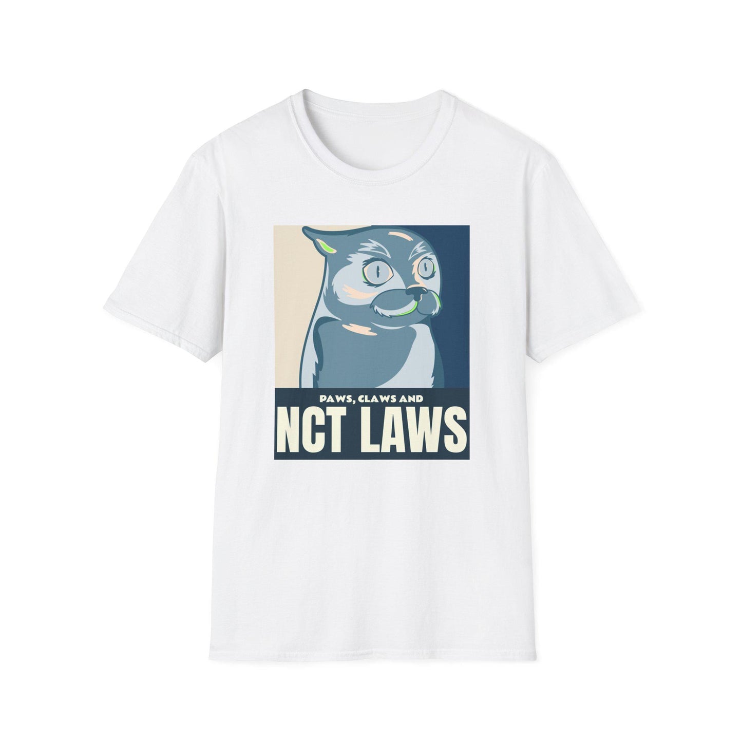 NCT Kpop Shirt, Paws Claws and NCT Laws Tee, Funny Fan Merch, Cute Outfit, Unisex Cotton T-Shirt