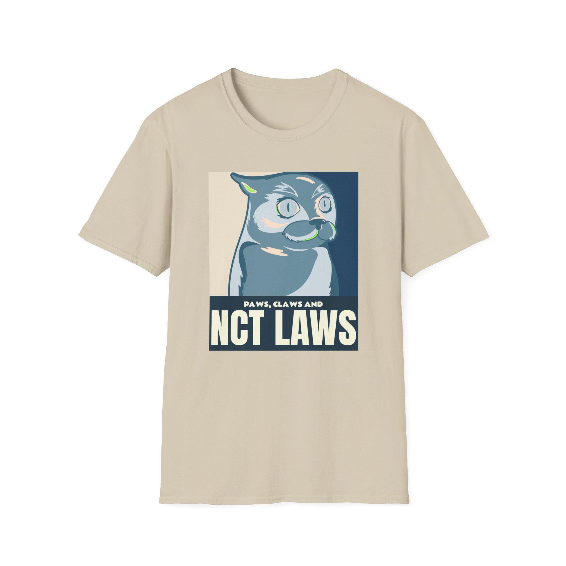 NCT Kpop Shirt, Paws Claws and NCT Laws Tee, Funny Fan Merch, Cute Outfit, Unisex Cotton T-Shirt