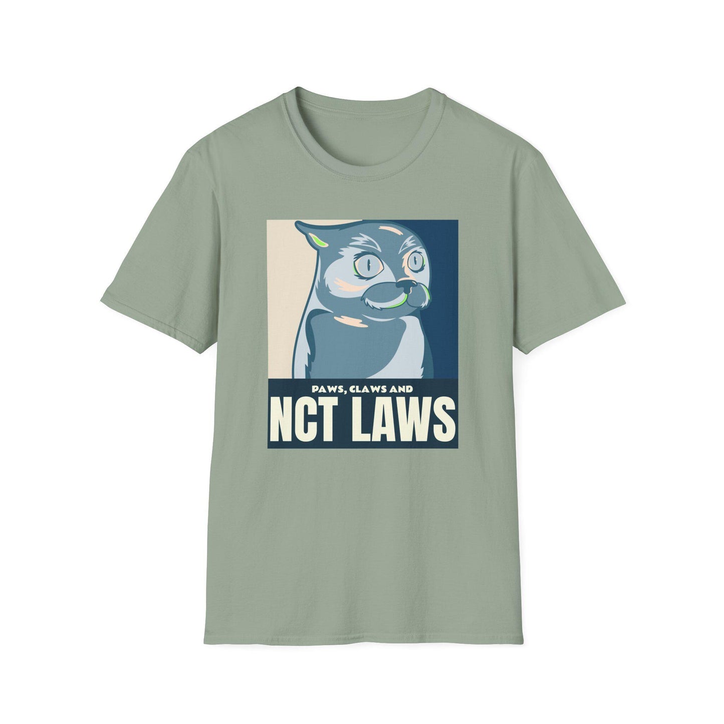 NCT Kpop Shirt, Paws Claws and NCT Laws Tee, Funny Fan Merch, Cute Outfit, Unisex Cotton T-Shirt