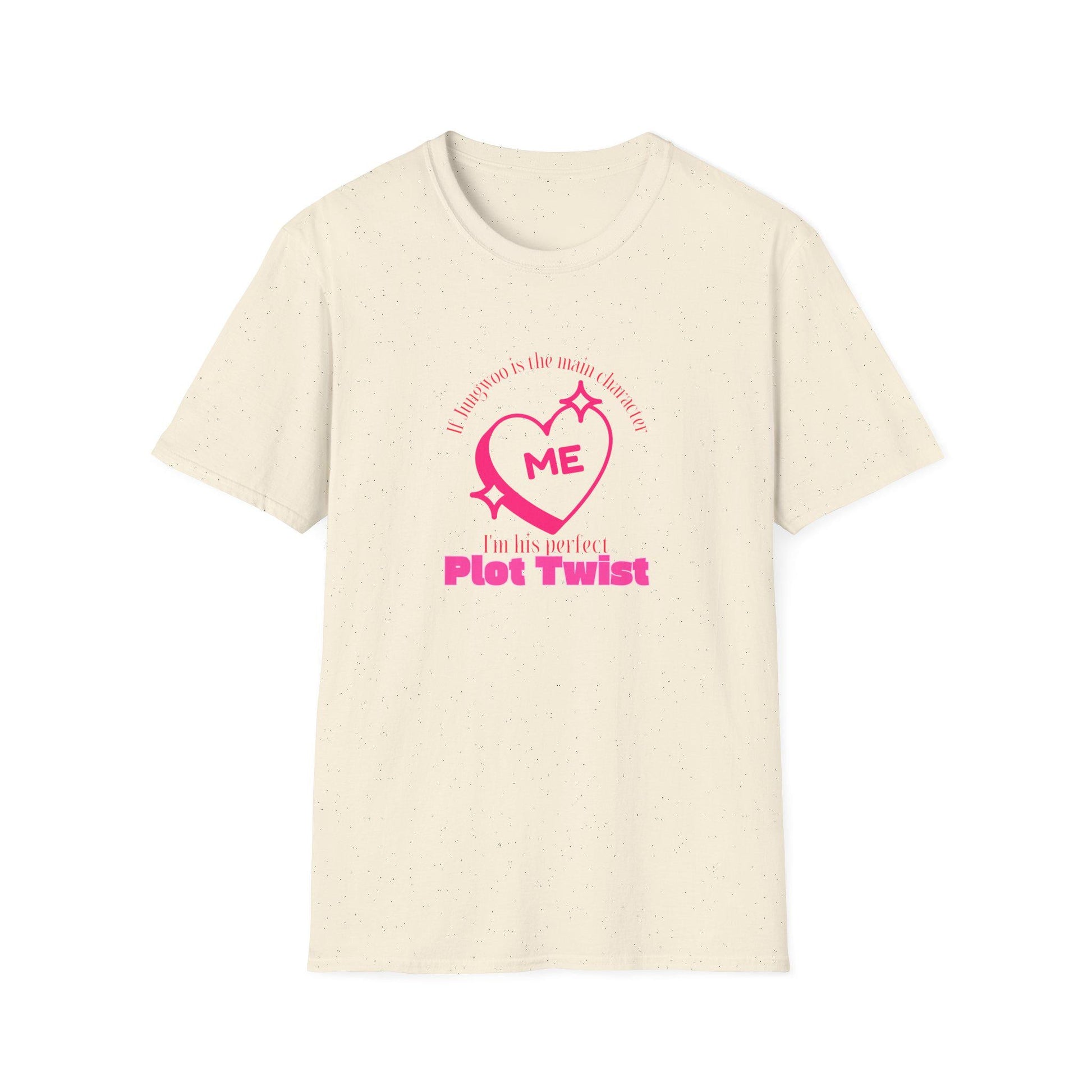 Jungwoo Kpop Shirt, Plot Twist Tee, NCT127 Fan Merch, Concert Outfit, Unisex Cotton T-Shirt