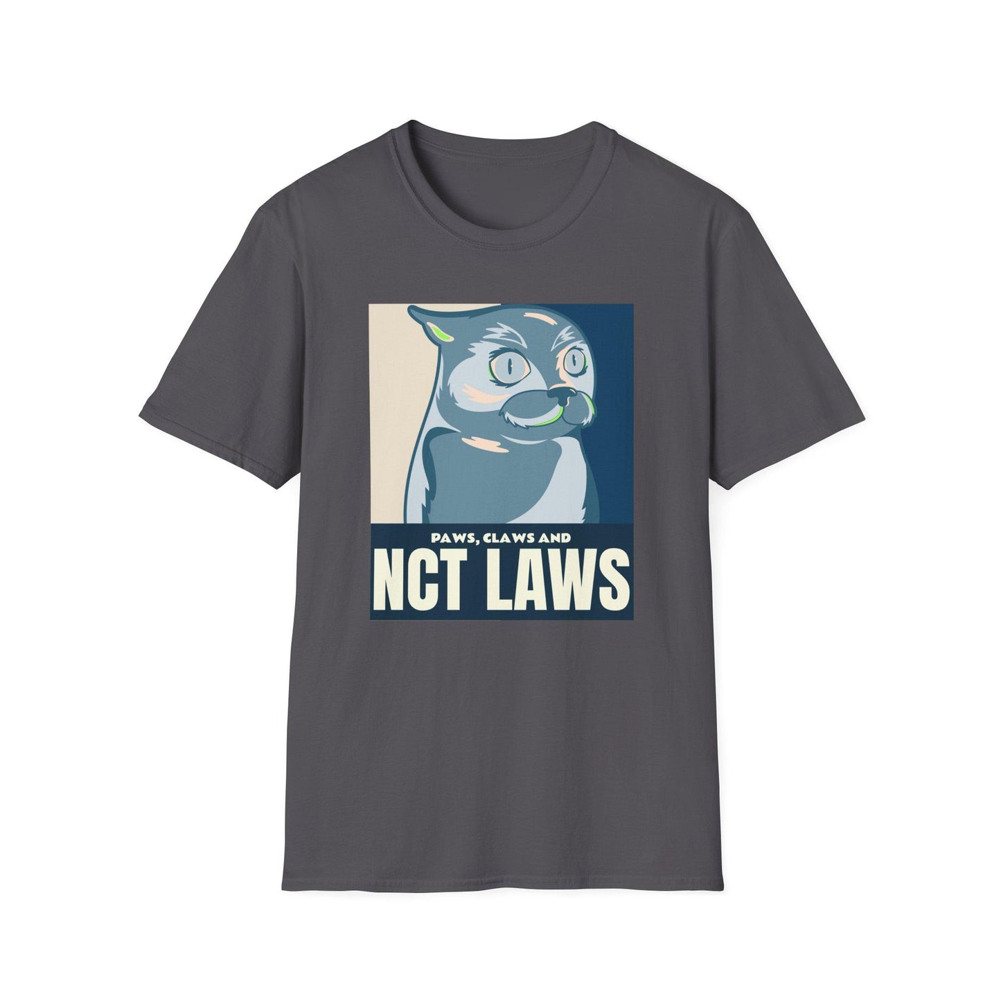 NCT Kpop Shirt, Paws Claws and NCT Laws Tee, Funny Fan Merch, Cute Outfit, Unisex Cotton T-Shirt