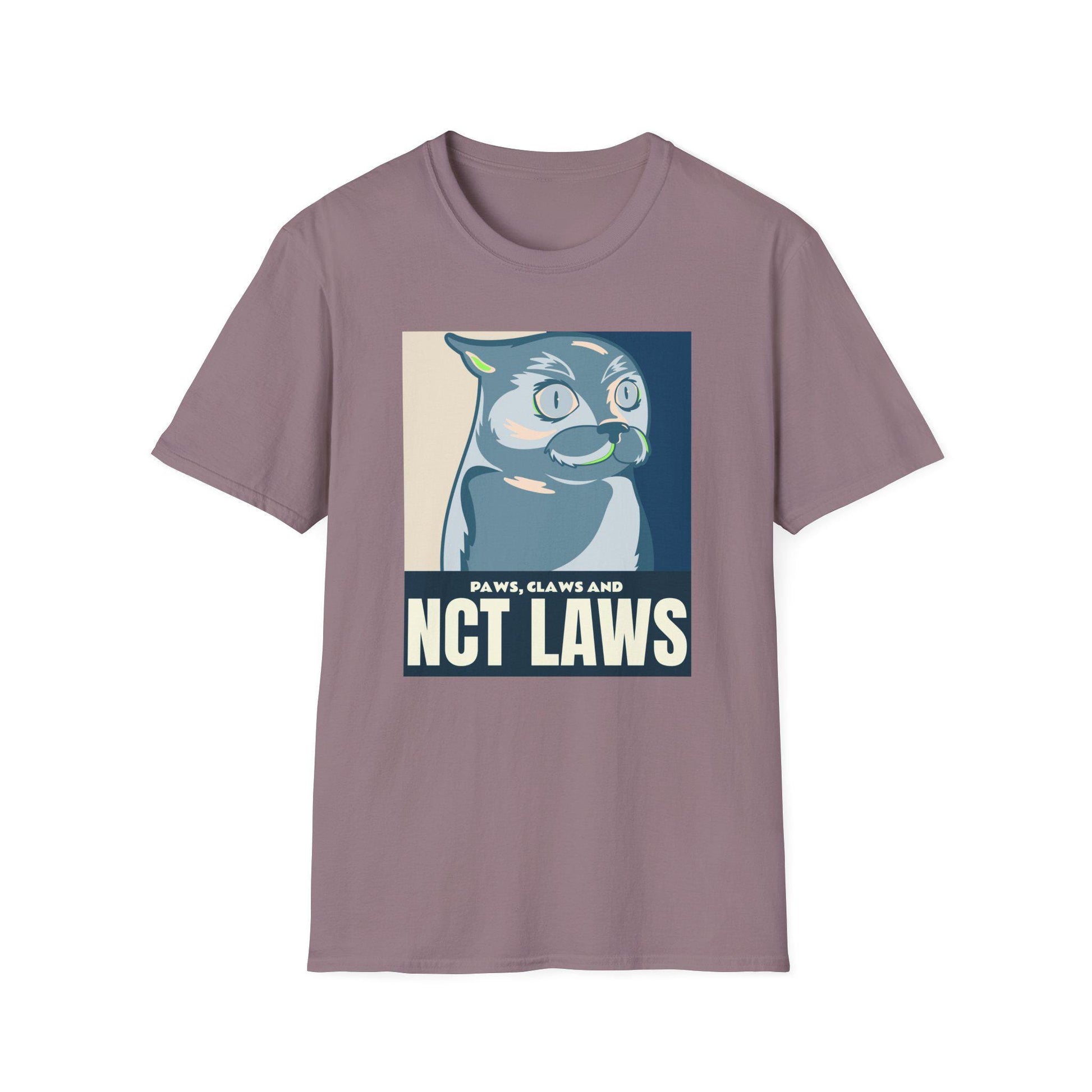 NCT Kpop Shirt, Paws Claws and NCT Laws Tee, Funny Fan Merch, Cute Outfit, Unisex Cotton T-Shirt