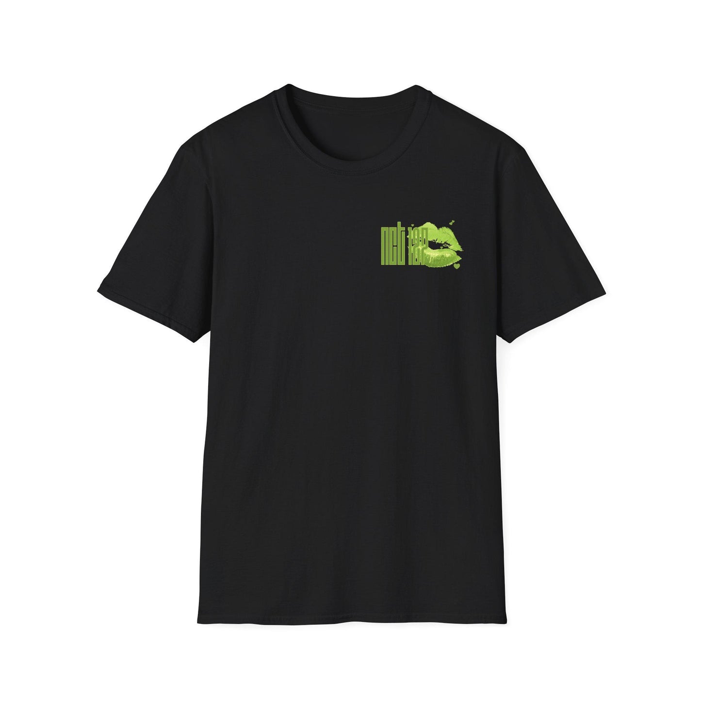 Kpop Shirt, Logo Lipstick Kiss Tee, NCT127 Fan Merch, Concert Outfit, Unisex Cotton T-Shirt