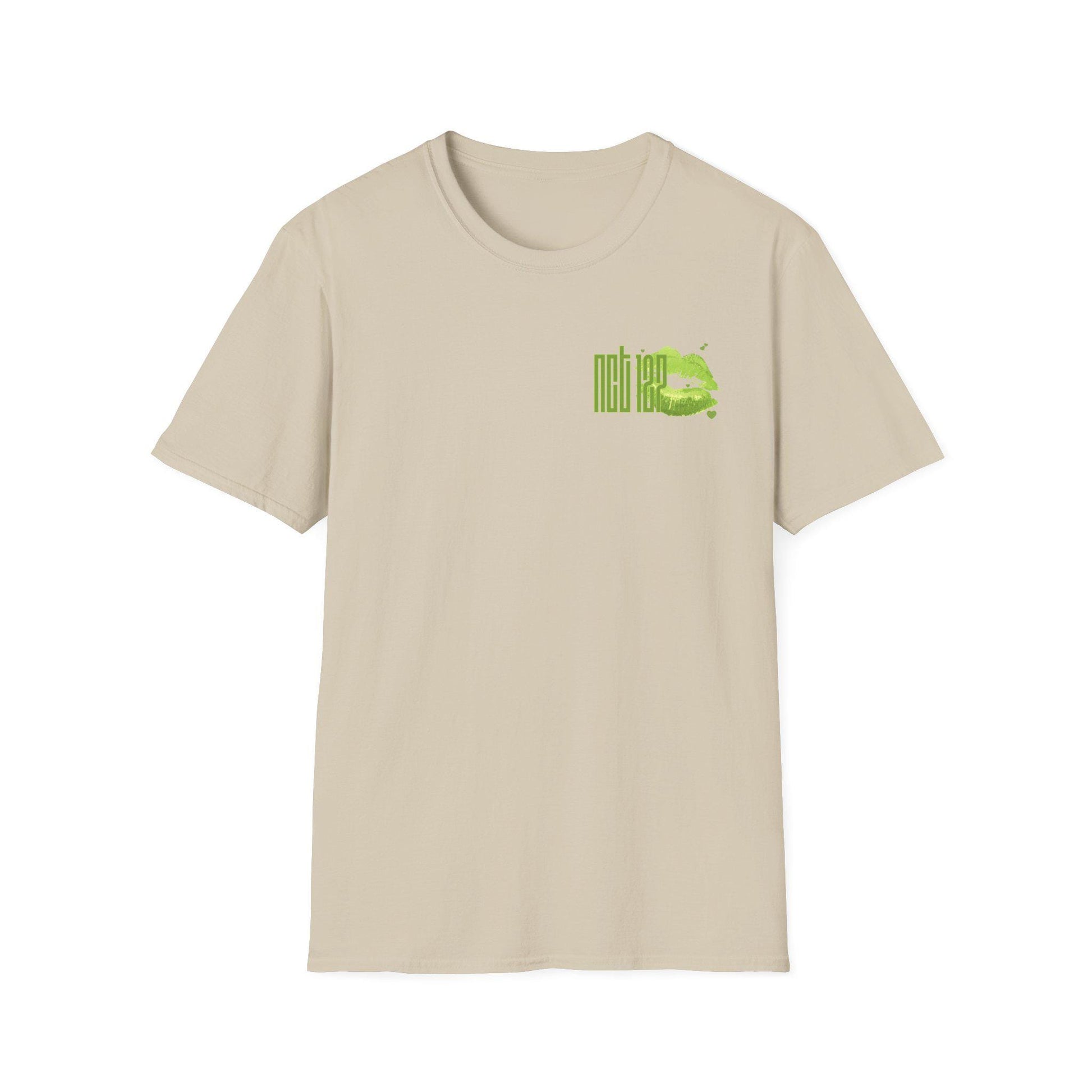 Kpop Shirt, Logo Lipstick Kiss Tee, NCT127 Fan Merch, Concert Outfit, Unisex Cotton T-Shirt