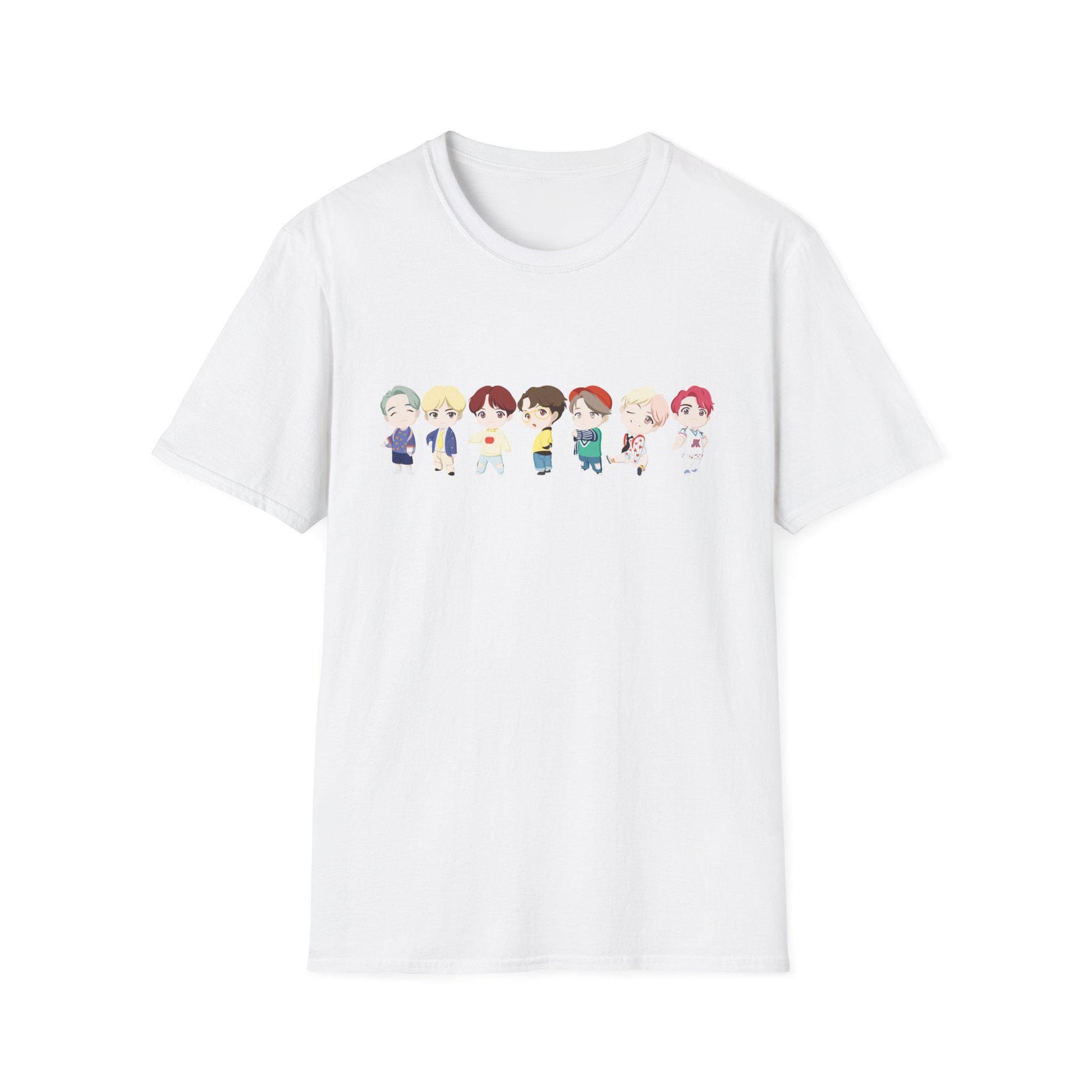 BTS Kpop Shirt, TinyTAN Idol Tee, Army Fan Merch, Concert Outfit, Unisex Cotton T-Shirt