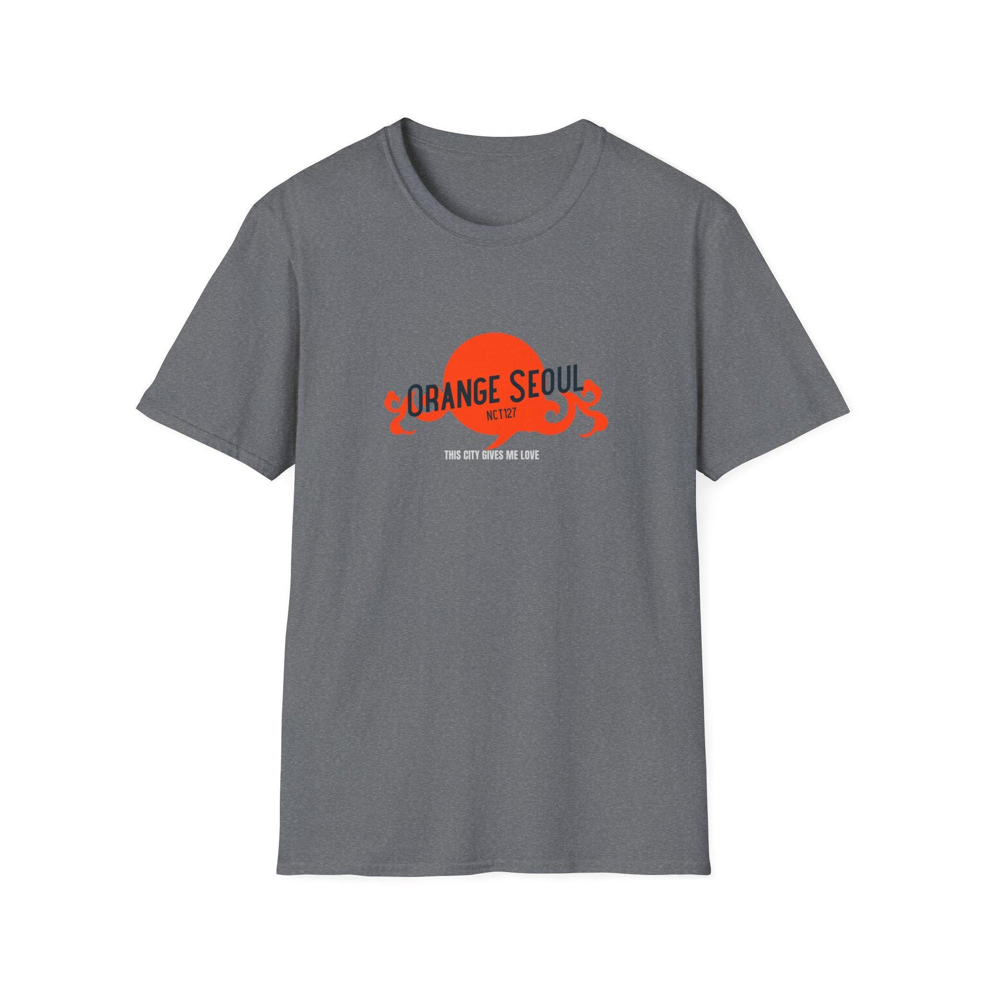 NCT 127 Kpop Shirt, Orange Seoul Tee, Fan Merch, Concert Outfit, Unisex Cotton T-Shirt