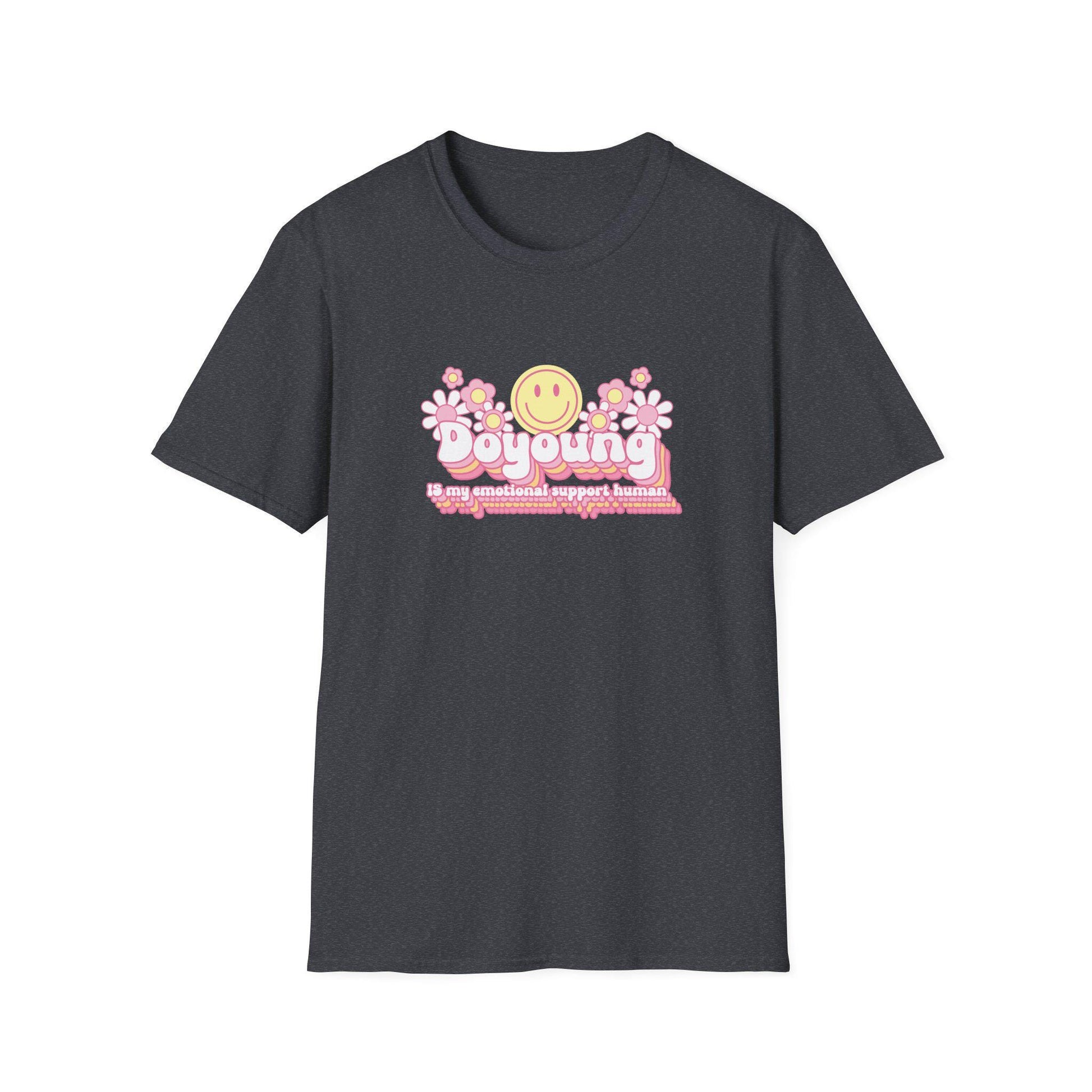 NCT Kpop Shirt, Doyoung Emotional Support Human Tee, Fan Merch, Concert Outfit, Unisex Cotton T-Shirt