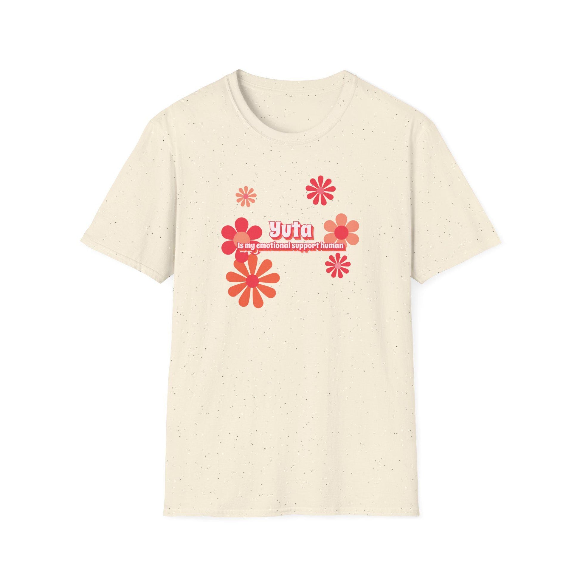 NCT 127 Kpop Shirt, Yuta Emotional Support Human Tee, Fan Merch, Concert Outfit, Unisex Cotton T-Shirt