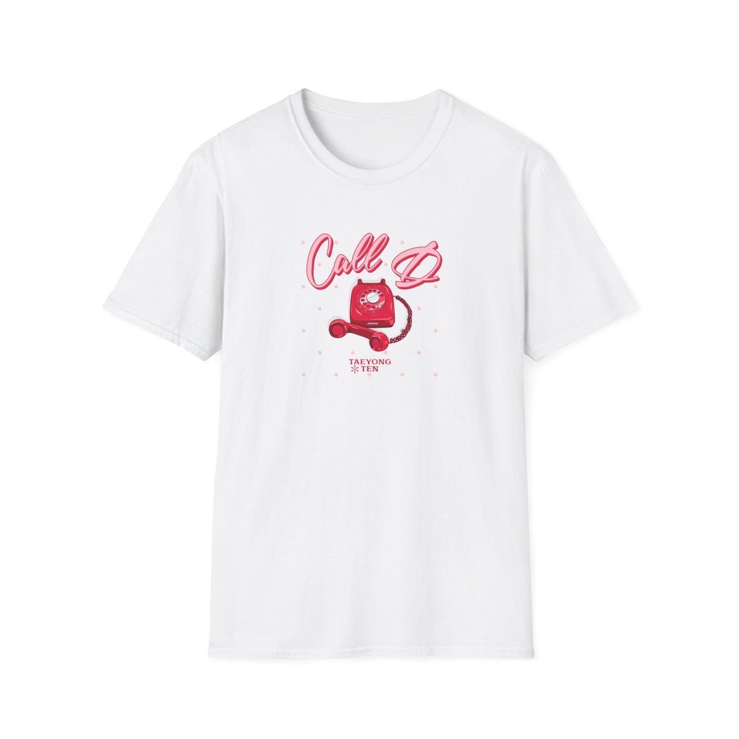 NCTU Kpop Shirt, Taeyong and Ten Call D Custom Tee, Fan Gift, Concert Outfit, Unisex Cotton T-Shirt