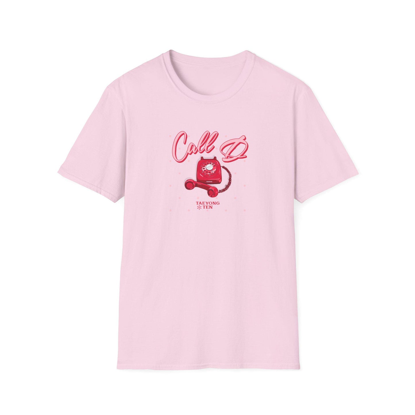 NCTU Kpop Shirt, Taeyong and Ten Call D Custom Tee, Fan Gift, Concert Outfit, Unisex Cotton T-Shirt