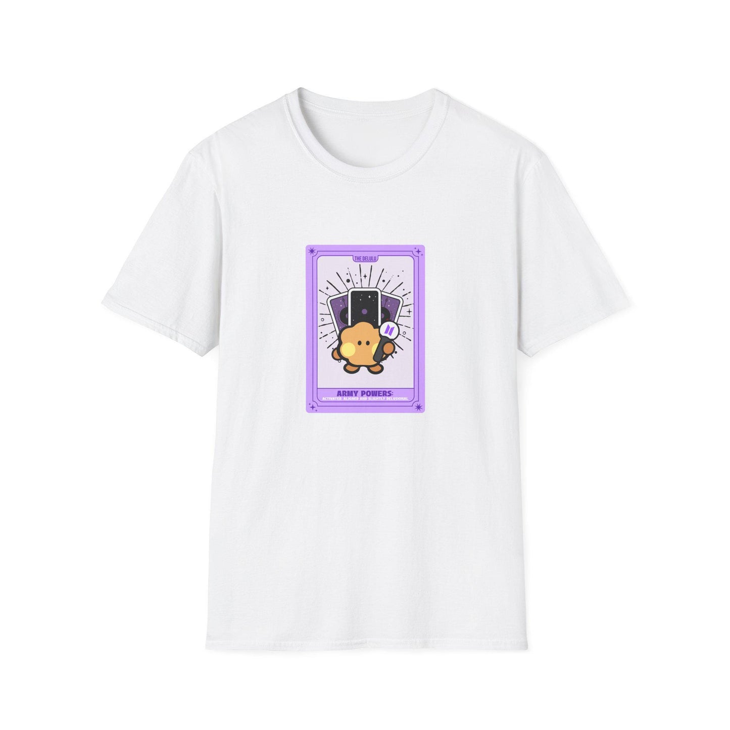 BTS Kpop Shirt, BT21 Shooky Tarot Design, Fan Gift, Concert Outfit Tee, Unisex Cotton Top