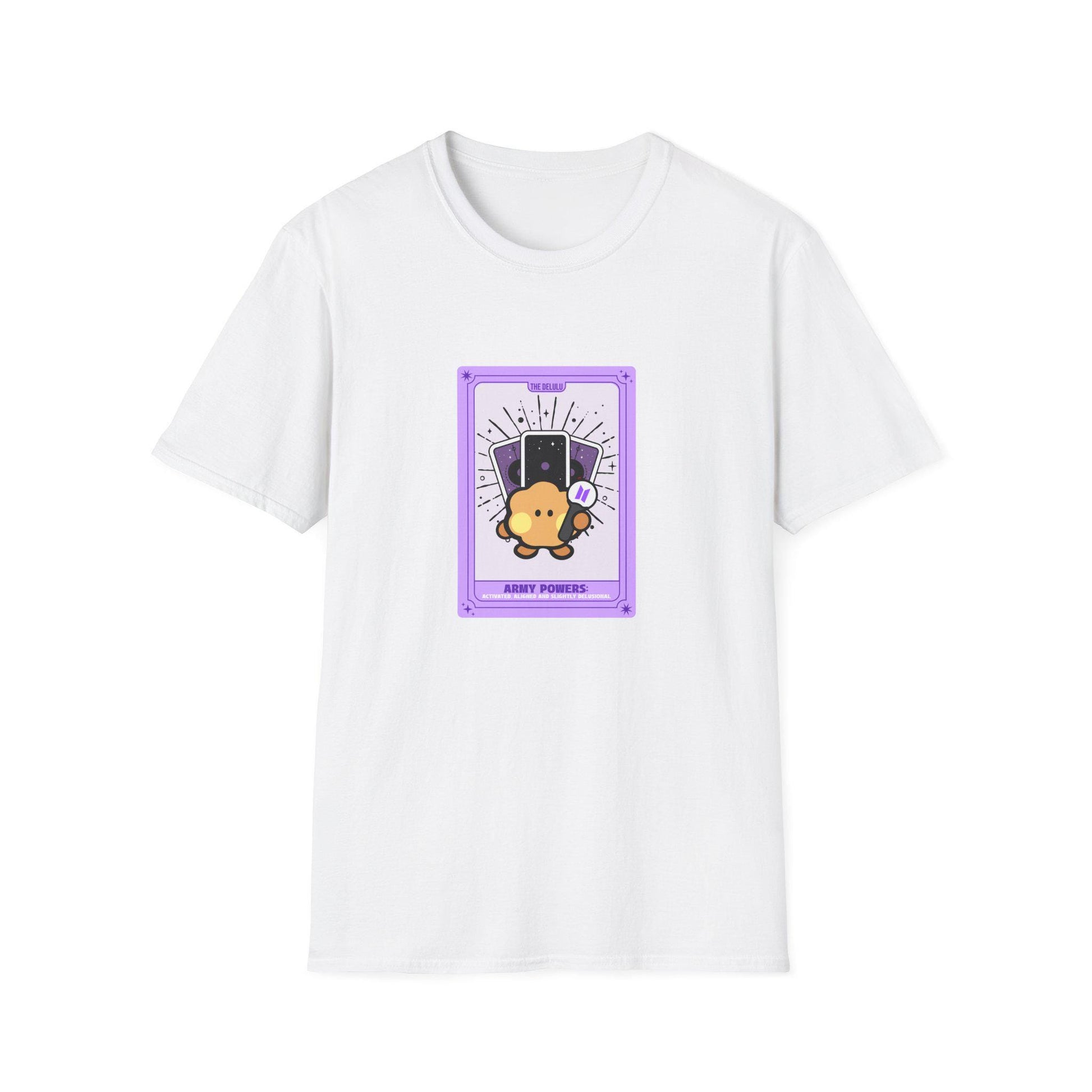BTS Kpop Shirt, BT21 Shooky Tarot Design, Fan Gift, Concert Outfit Tee, Unisex Cotton Top