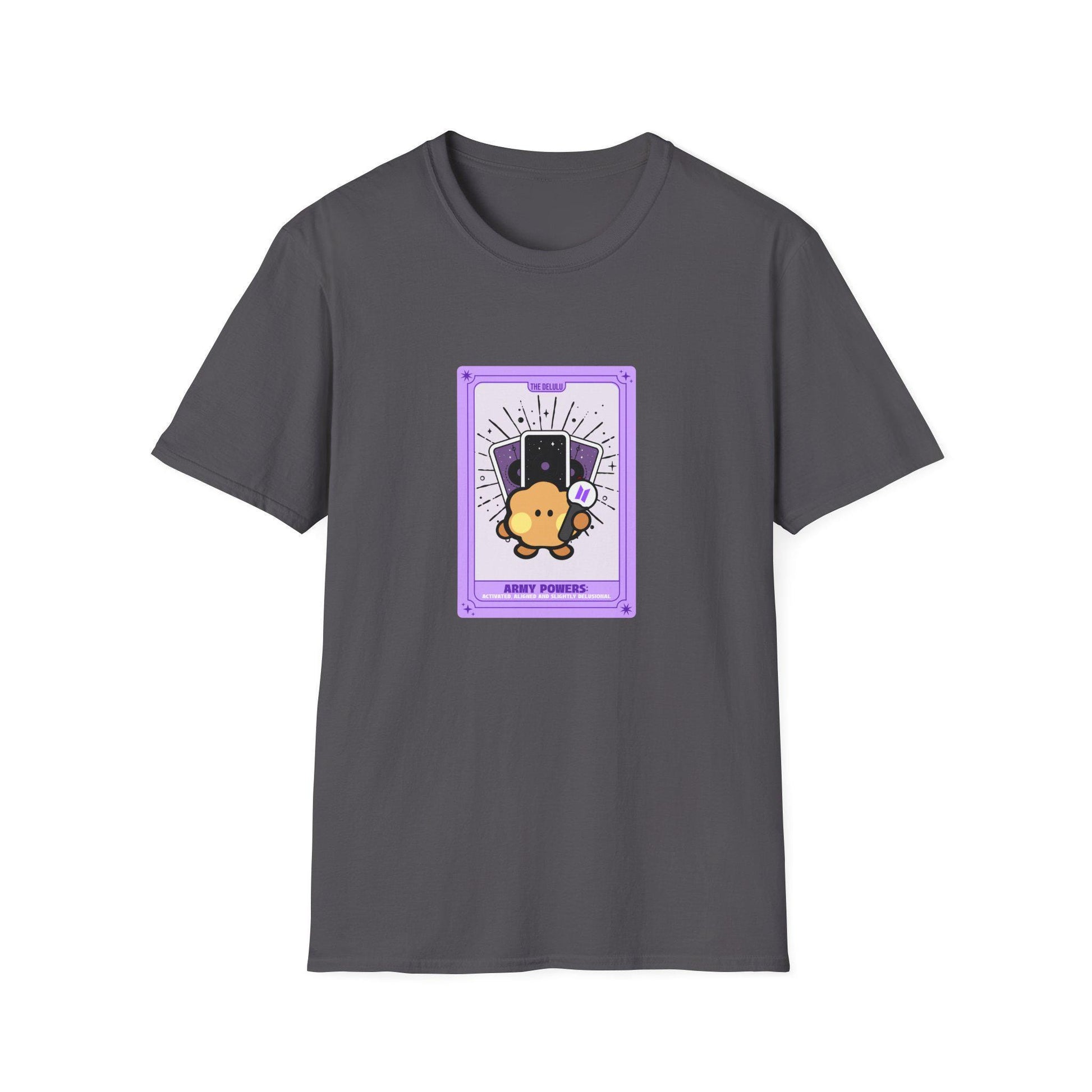 BTS Kpop Shirt, BT21 Shooky Tarot Design, Fan Gift, Concert Outfit Tee, Unisex Cotton Top
