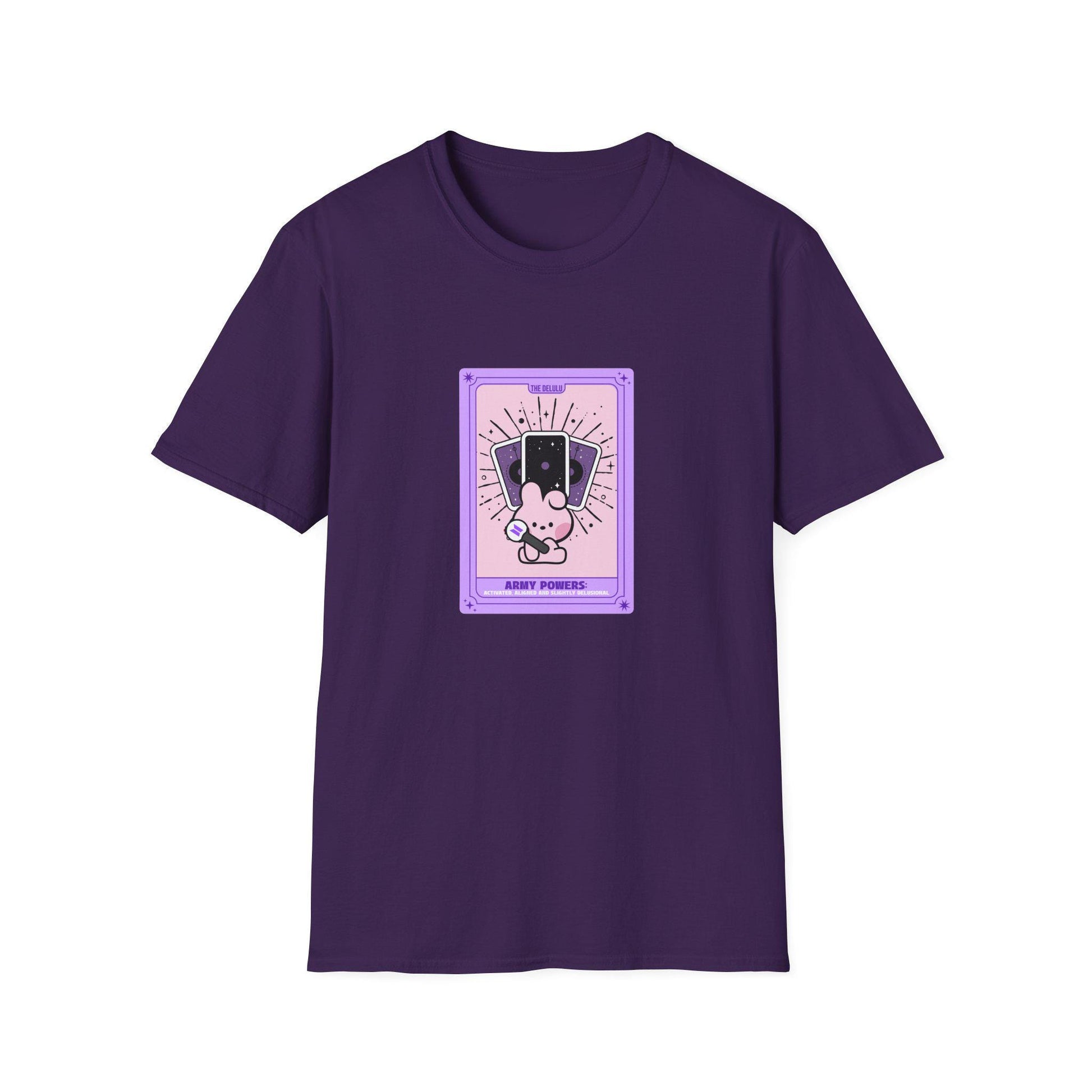 BTS Kpop Shirt, BT21 Cooky Tarot Tee, Fan Merch, Concert Outfit, Unisex Cotton T-Shirt