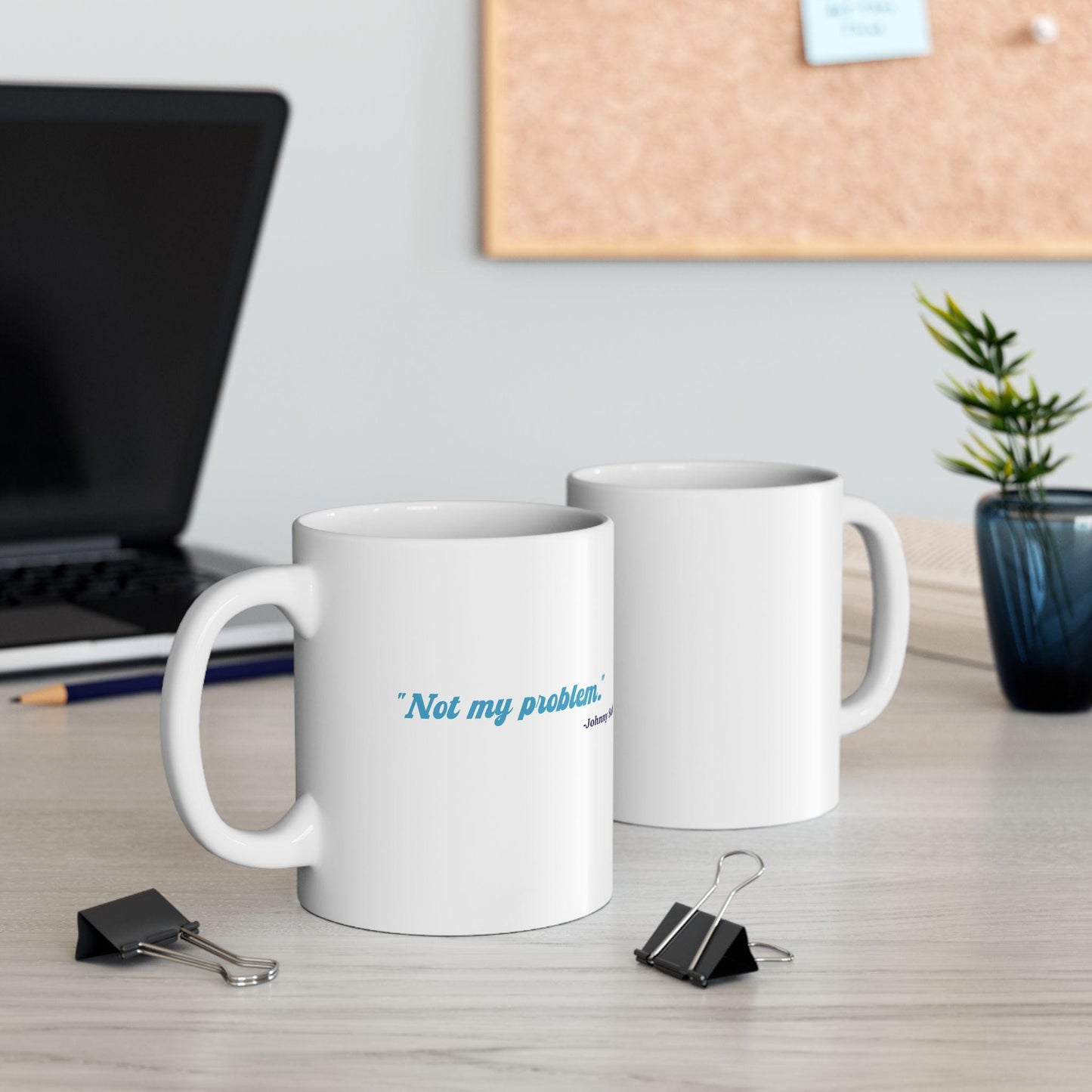 NCT127 Kpop Mug, Johnny Suh Not My Problem Mug, Fan Gift, NCTzen Merch, Funny Coffee Cup