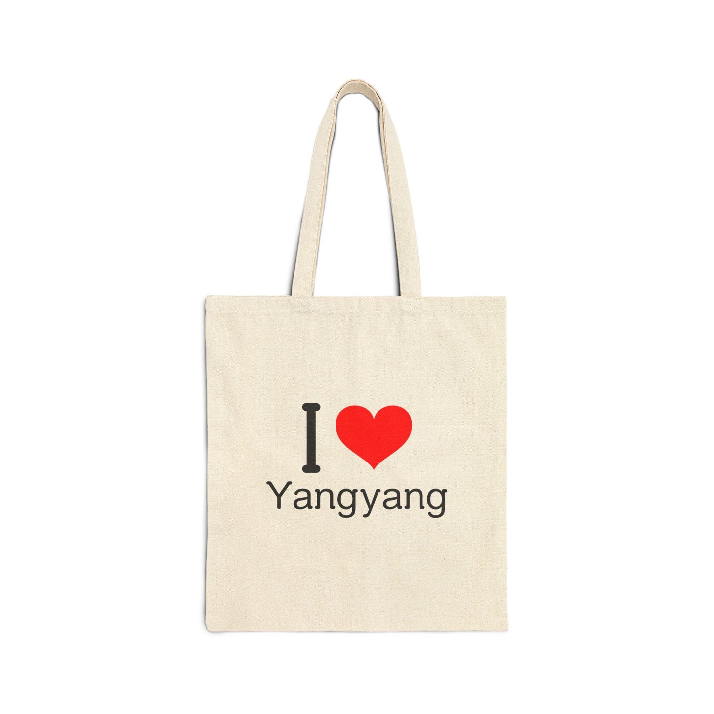 WayV Kpop, I Love Yangyang Tote, Aesthetic Outfit, Fan Merch, Unisex Cotton Tote Bag