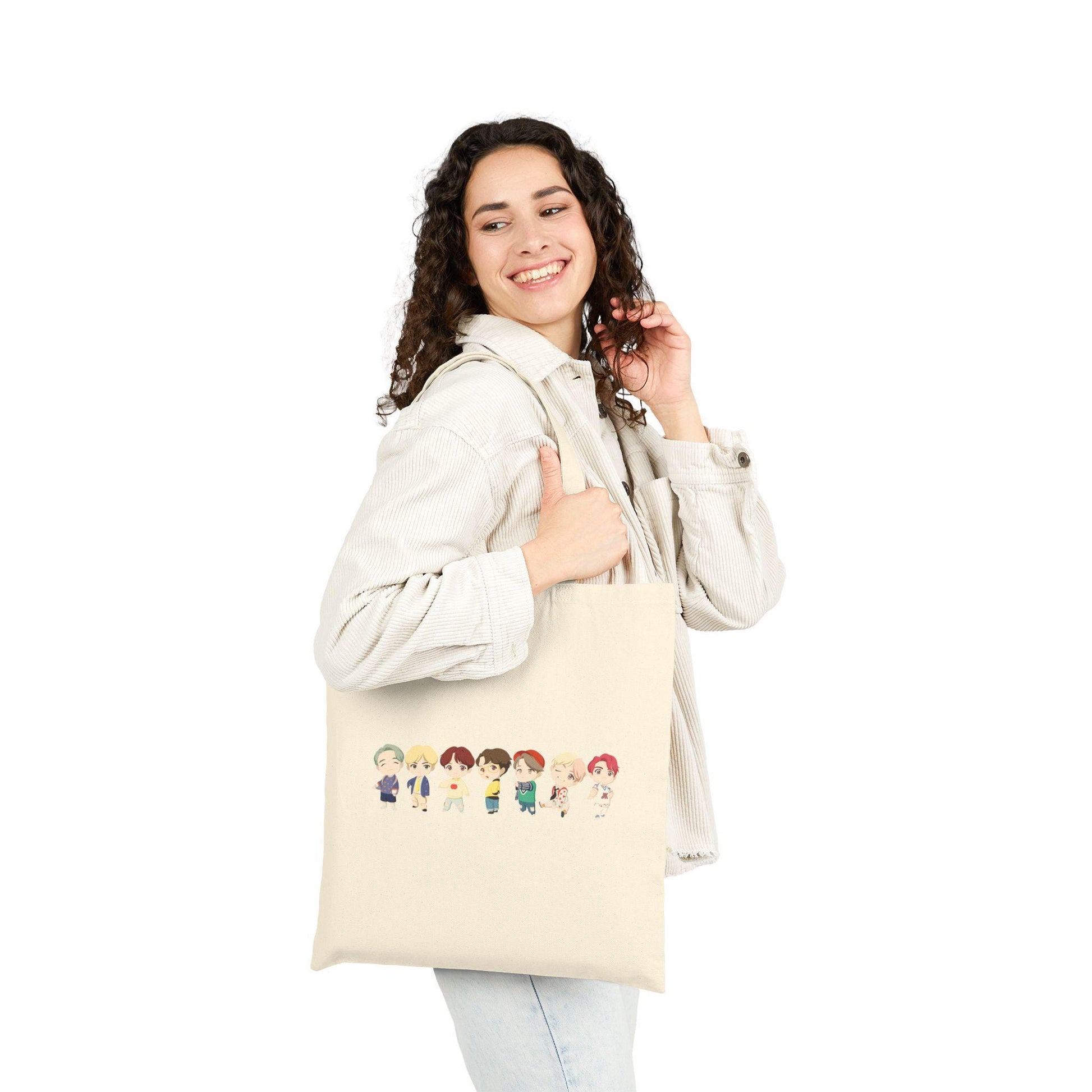 KPop Tote TinyTAN Idol Bag for BTS Army Fans