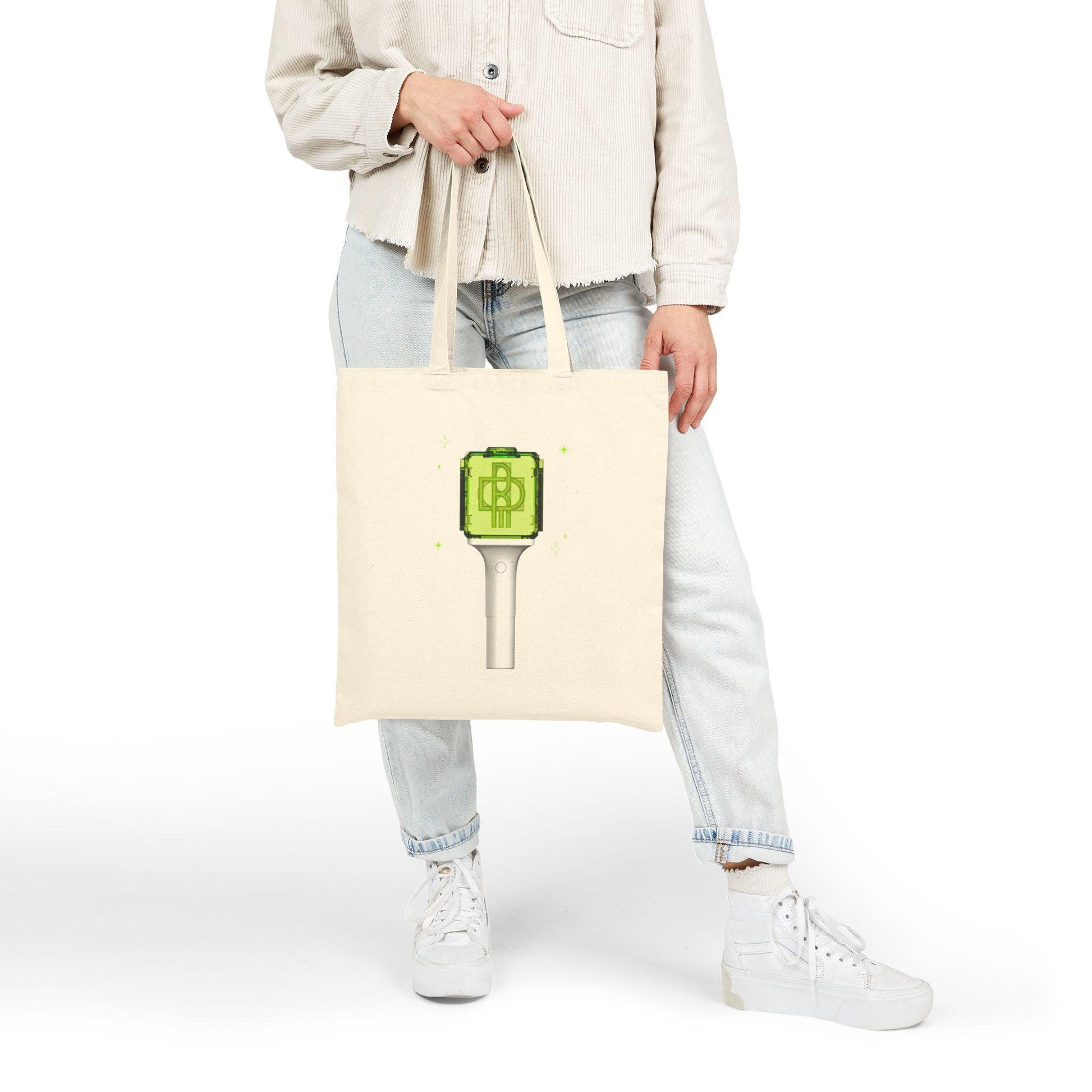NCT Dream Kpop, Lightstick Tote, Fan Merch, Concert Essential, Reusable Shopper Bag
