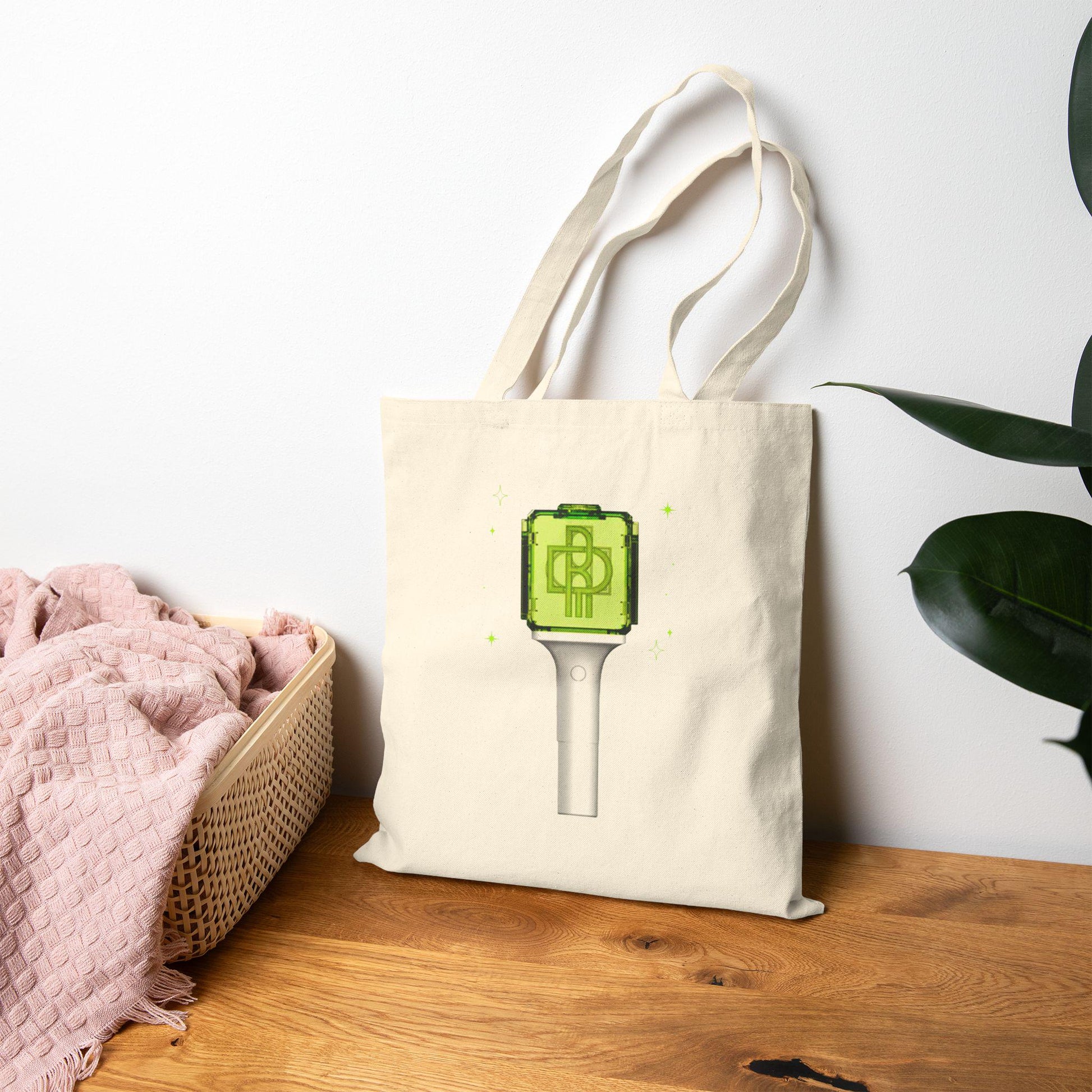NCT Dream Kpop, Lightstick Tote, Fan Merch, Concert Essential, Reusable Shopper Bag