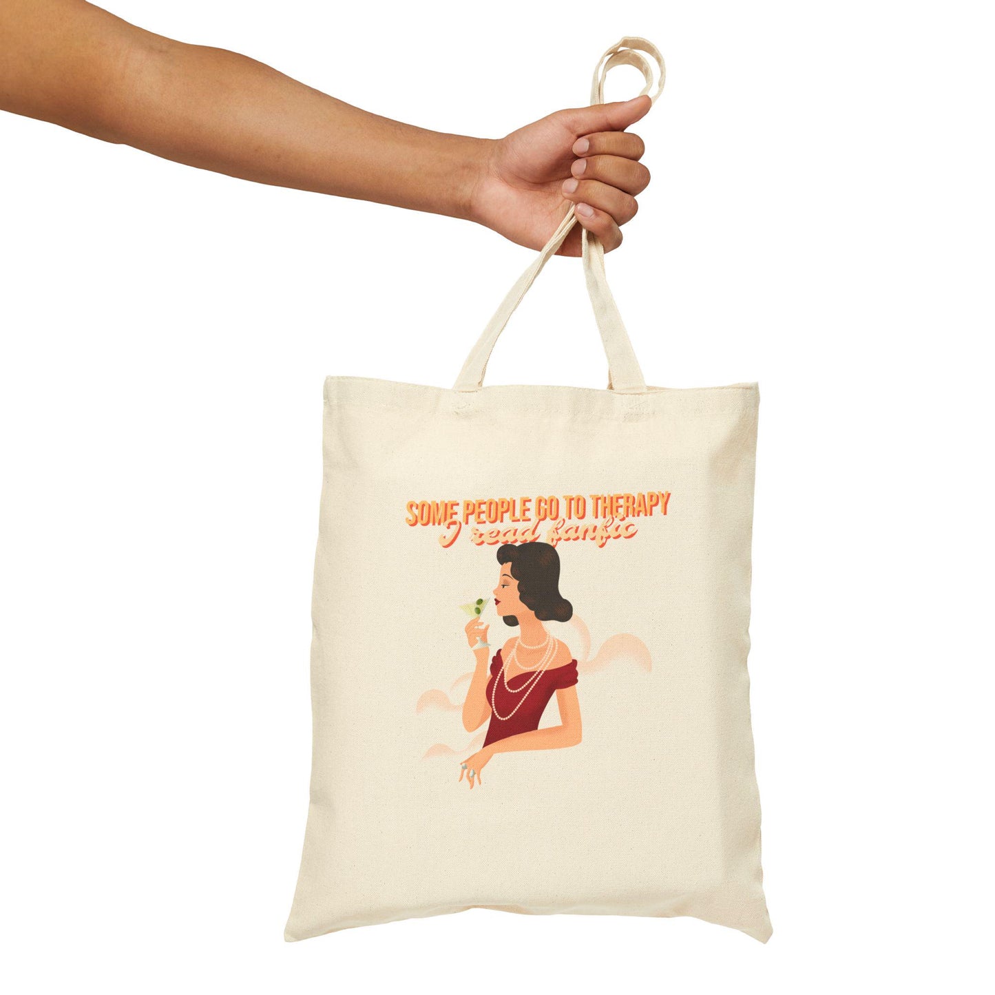 Kpop Tote Bag, Who Needs Therapy Tote, Fanfiction Merch, Funny Gift, Reusable Shopper Bag