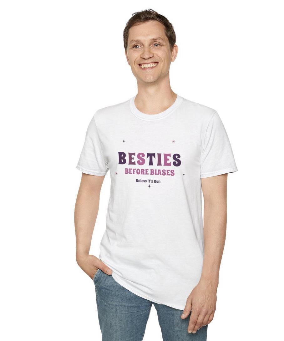 WayV Kpop Shirt, Kun Besties Before Biases Tee, Fan Merch, Concert Outfit, Unisex Cotton T-Shirt