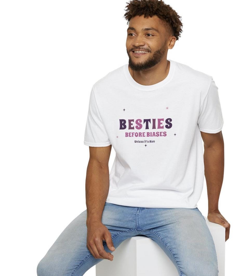 WayV Kpop Shirt, Kun Besties Before Biases Tee, Fan Merch, Concert Outfit, Unisex Cotton T-Shirt
