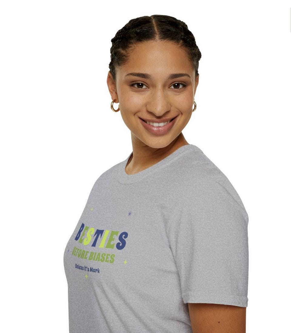 Mark Lee Kpop Shirt, Besties Before Biases Tee, NCT Fan Merch, Concert Outfit, Unisex Cotton T-Shirt