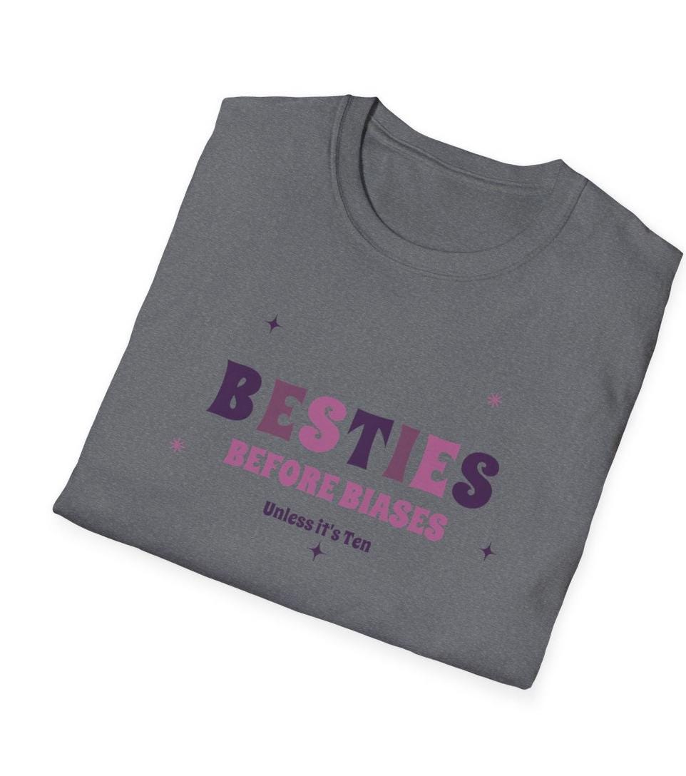 WayV Kpop Shirt, Ten Besties Before Biases Tee, Fan Merch, Concert Outfit, Unisex Cotton T-Shirt