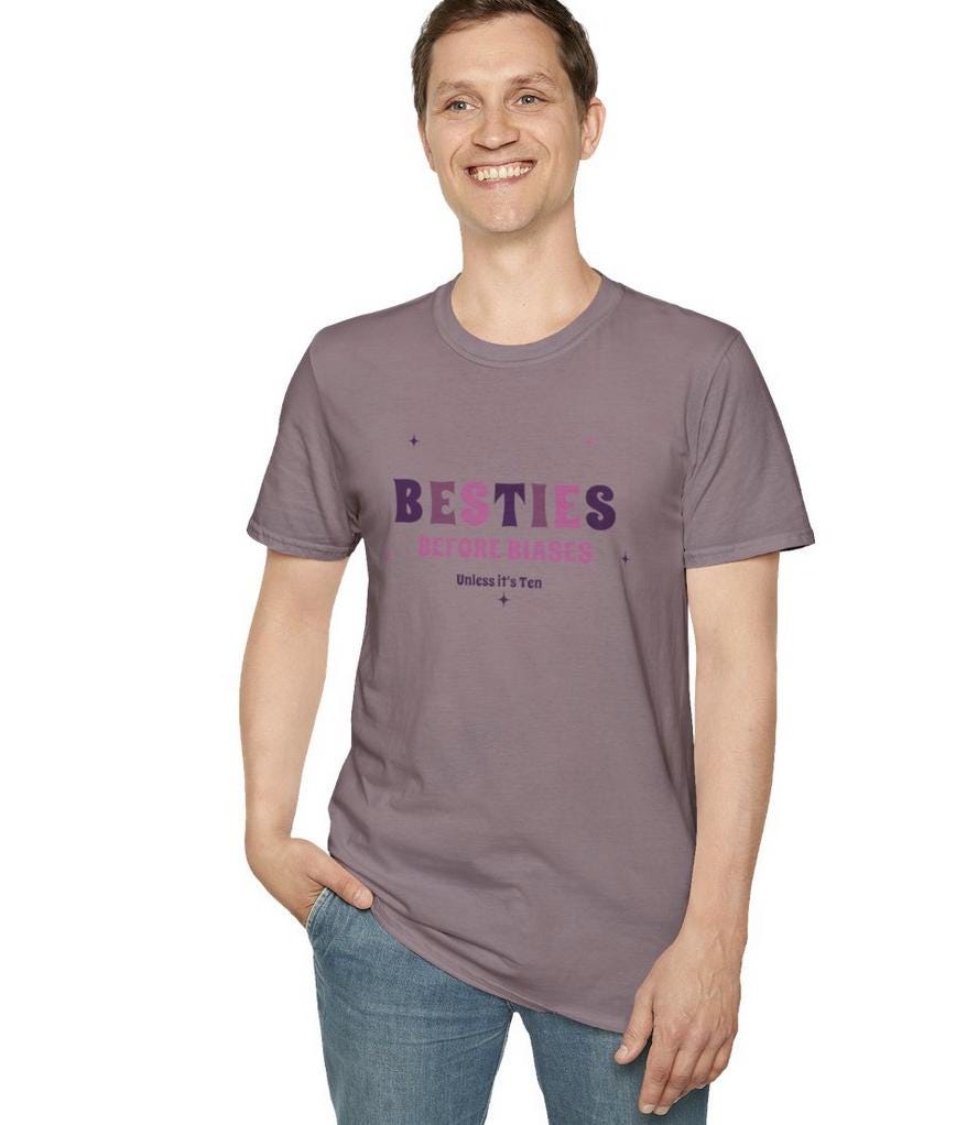 WayV Kpop Shirt, Ten Besties Before Biases Tee, Fan Merch, Concert Outfit, Unisex Cotton T-Shirt