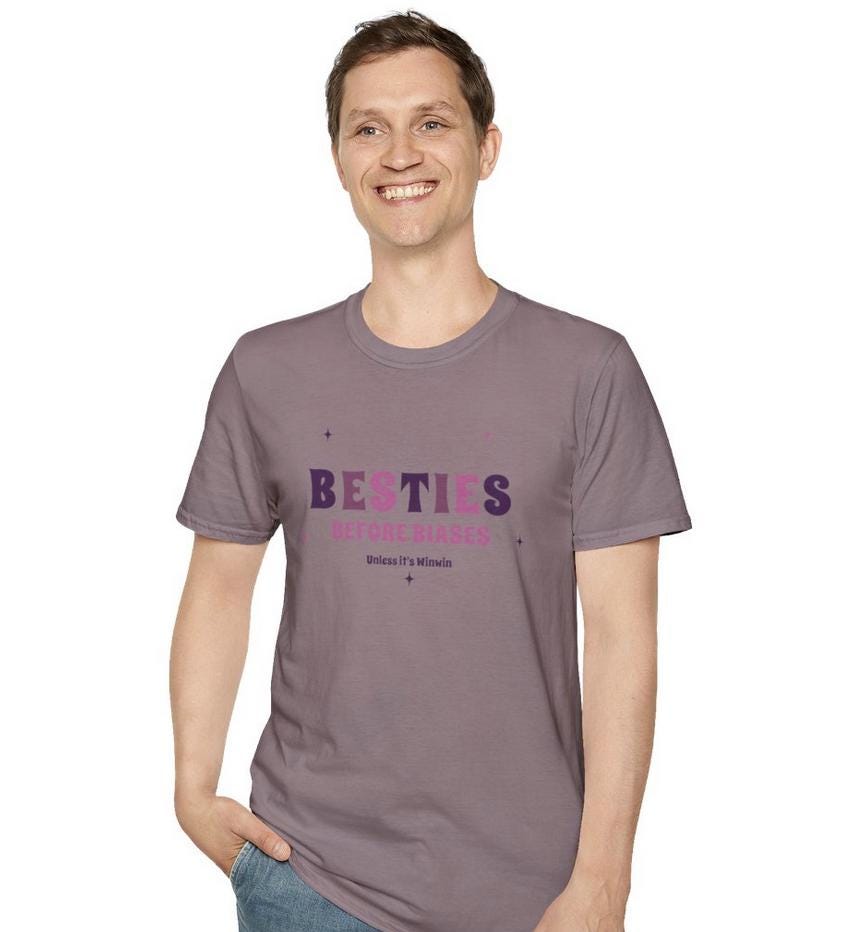 WayV Kpop Shirt, WinWIn Besties Before Biases Tee, Fan Merch, Concert Outfit, Unisex Cotton T-Shirt
