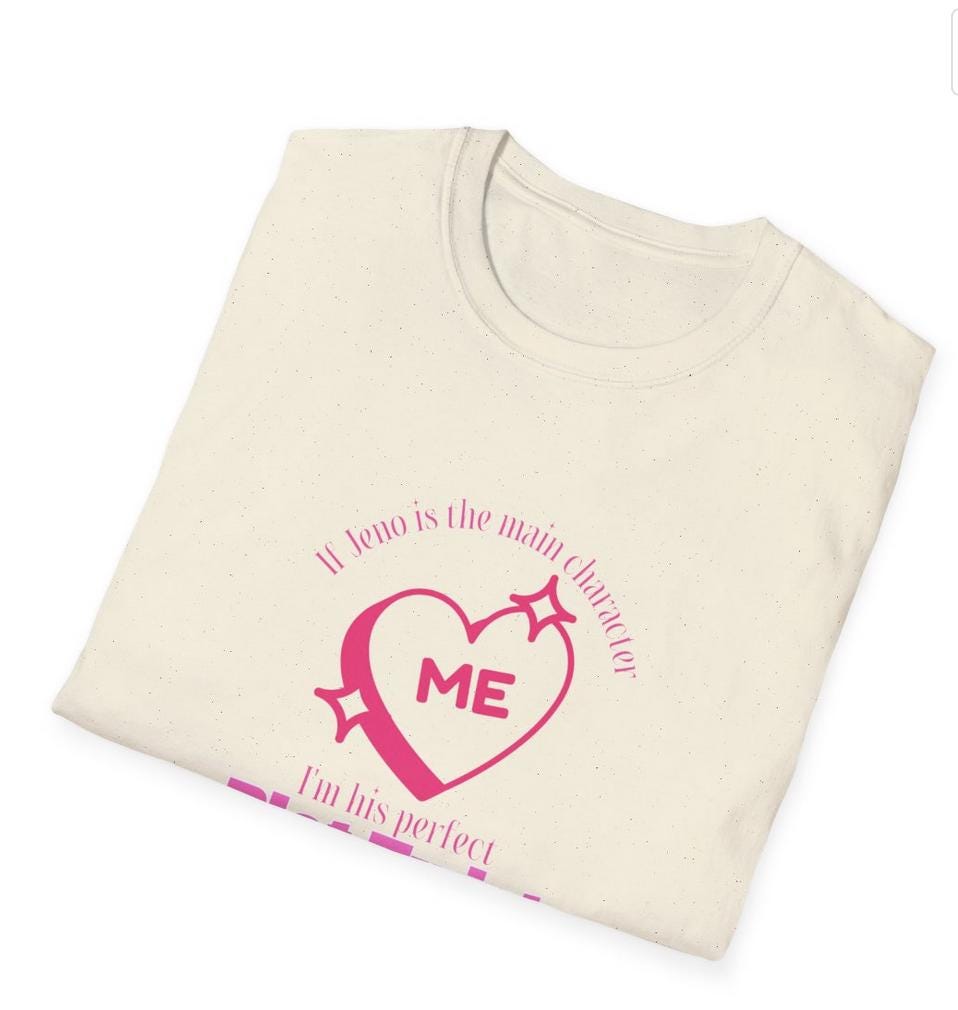 NCT Dream Kpop Shirt, Jeno Plot Twist Tee, Fan Merch, Concert Outfit, Unisex Cotton T-Shirt